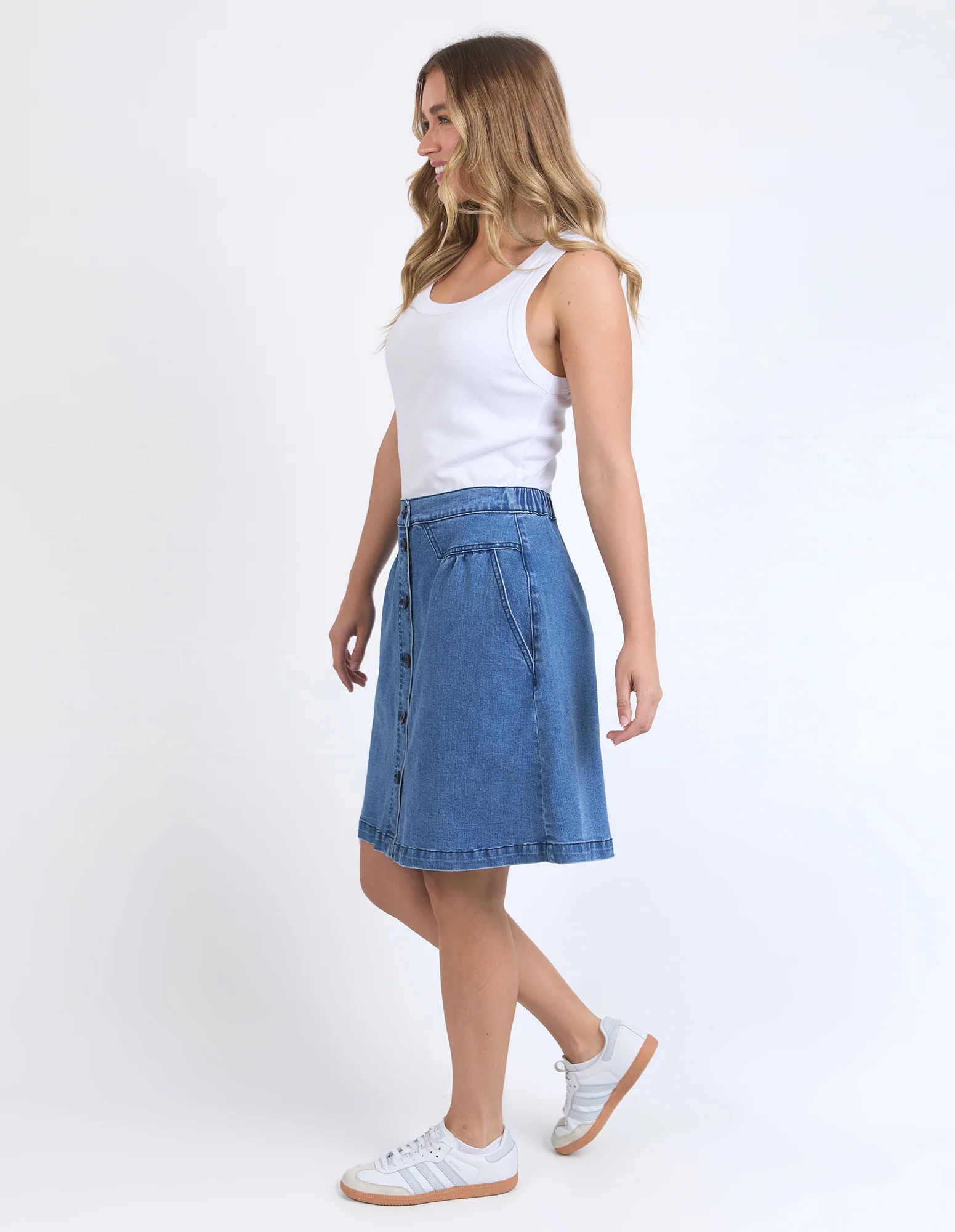 Amanda Skirt Light Blue - Image 6