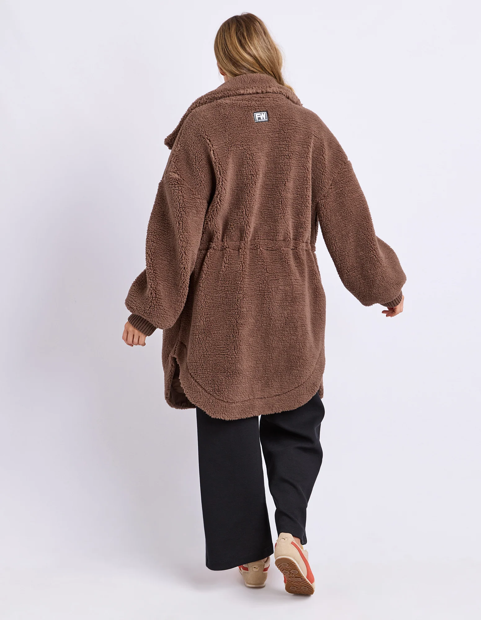 Bridie Oversized Jacket Brown - Image 4