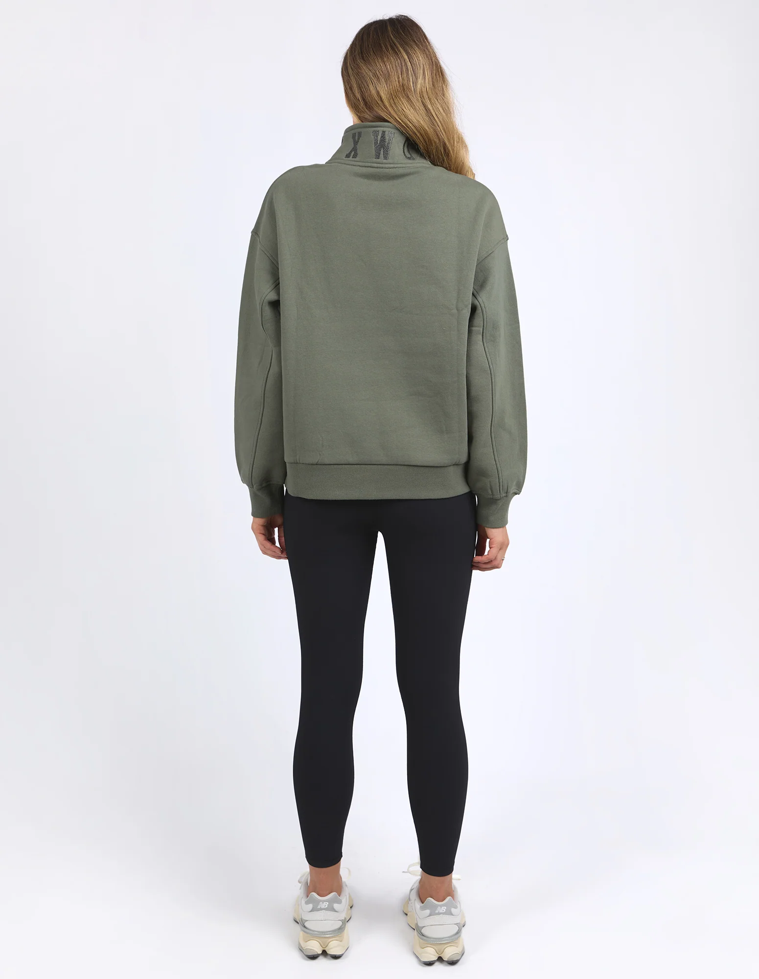 College Zip Crew Khaki - Image 3