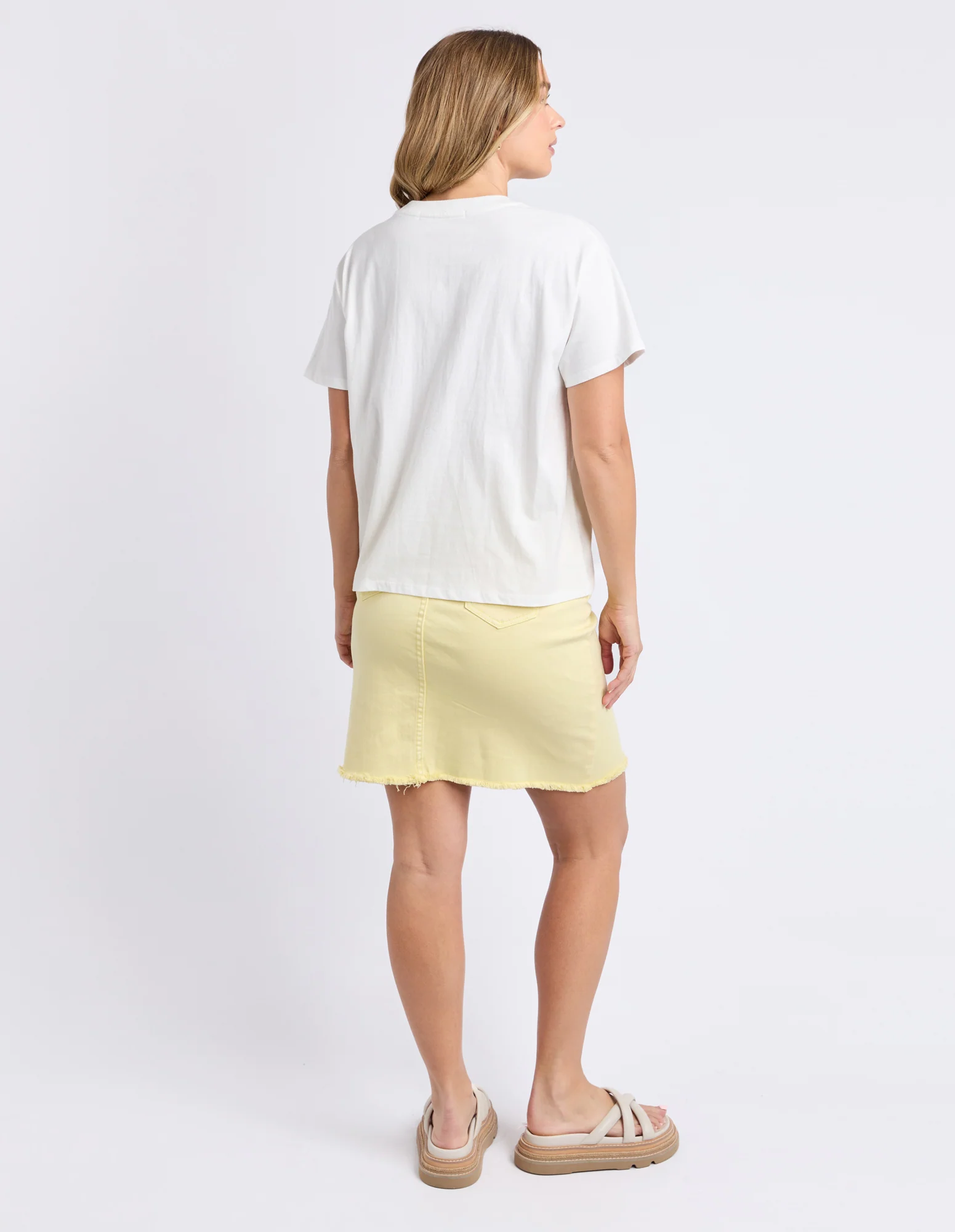 Del Garda Tee Vintage White - Image 4
