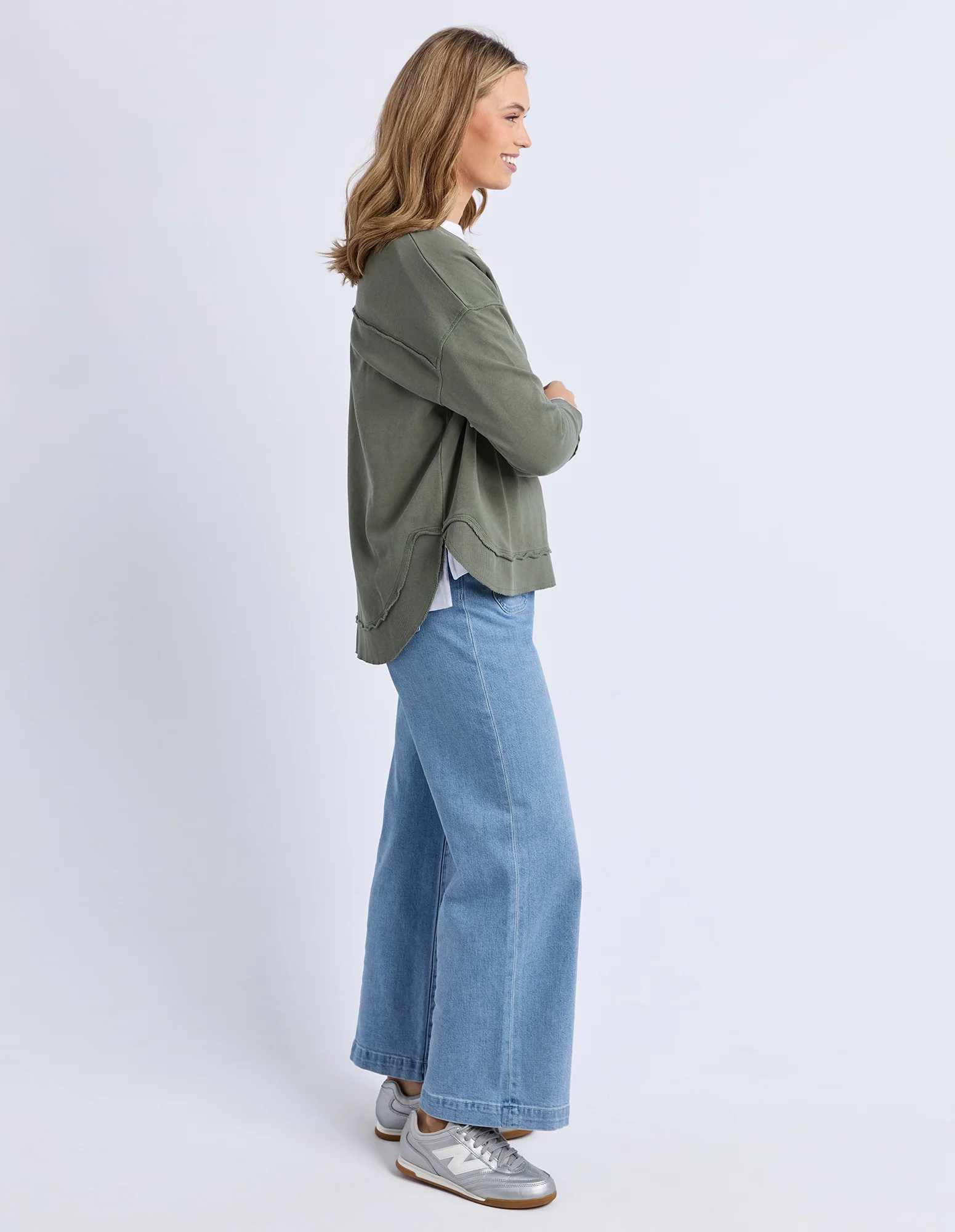 Delilah Crew Khaki - Image 6