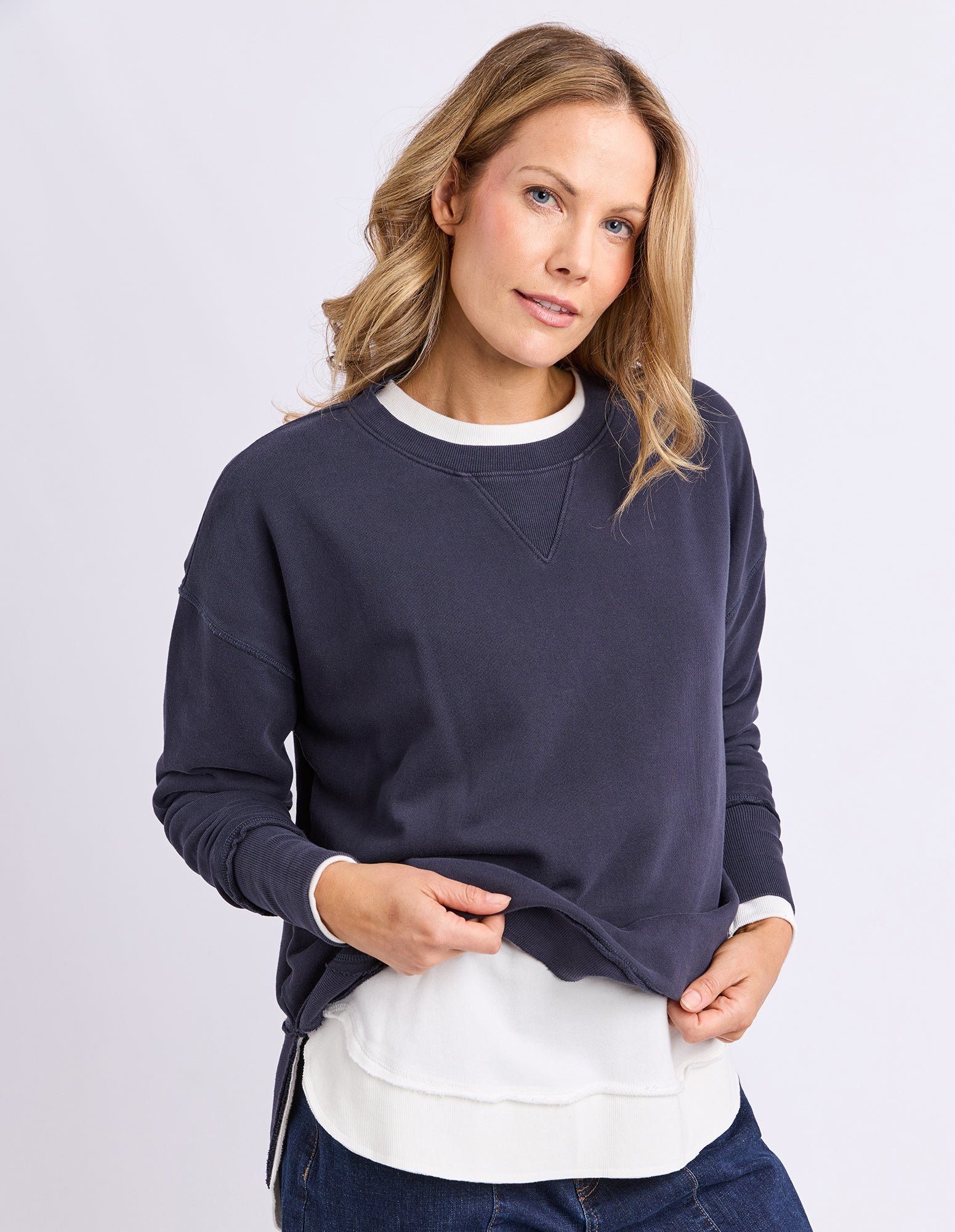 Delilah Crew Navy - Image 4