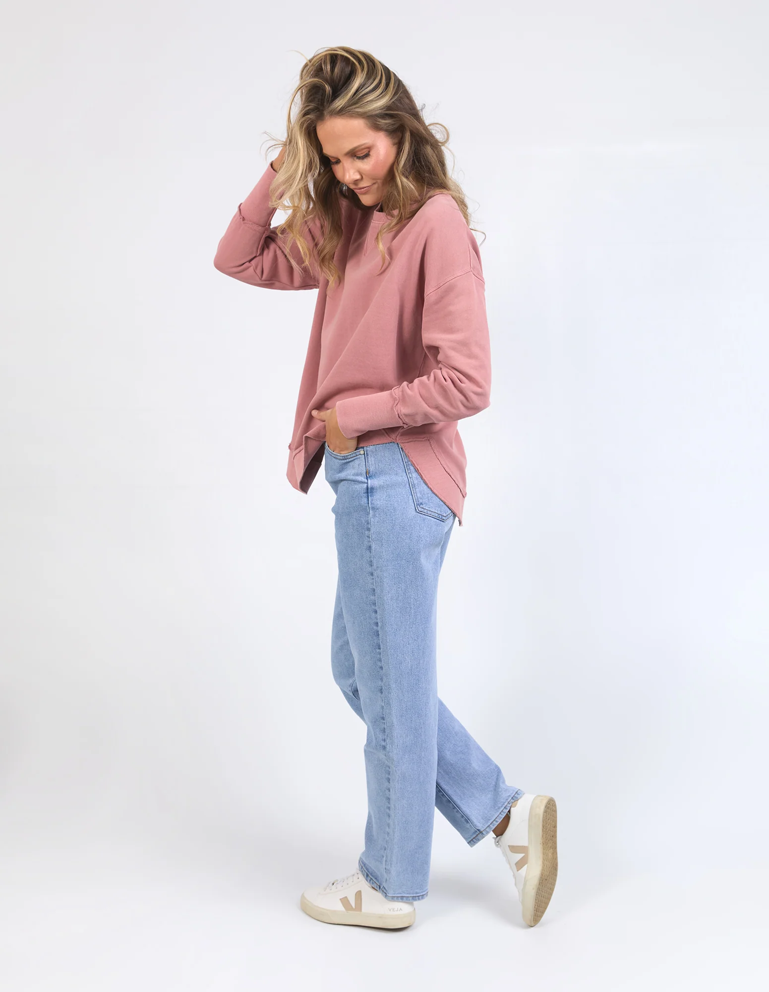Delilah Crew Pink - Image 6