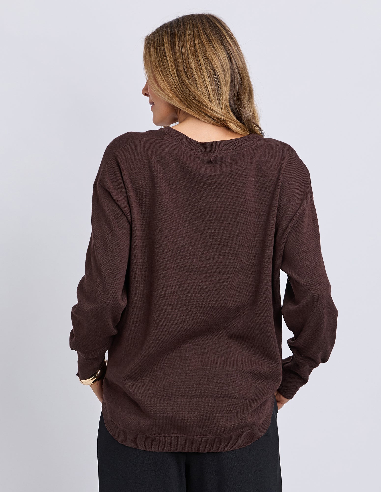 Delilah Knit Coffee Bean - Image 3