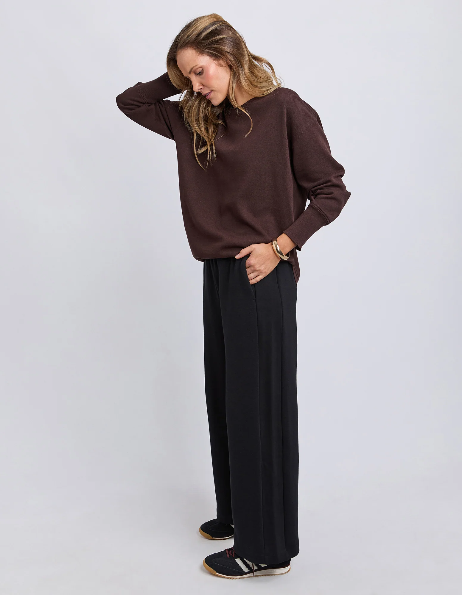 Delilah Knit Coffee Bean - Image 6