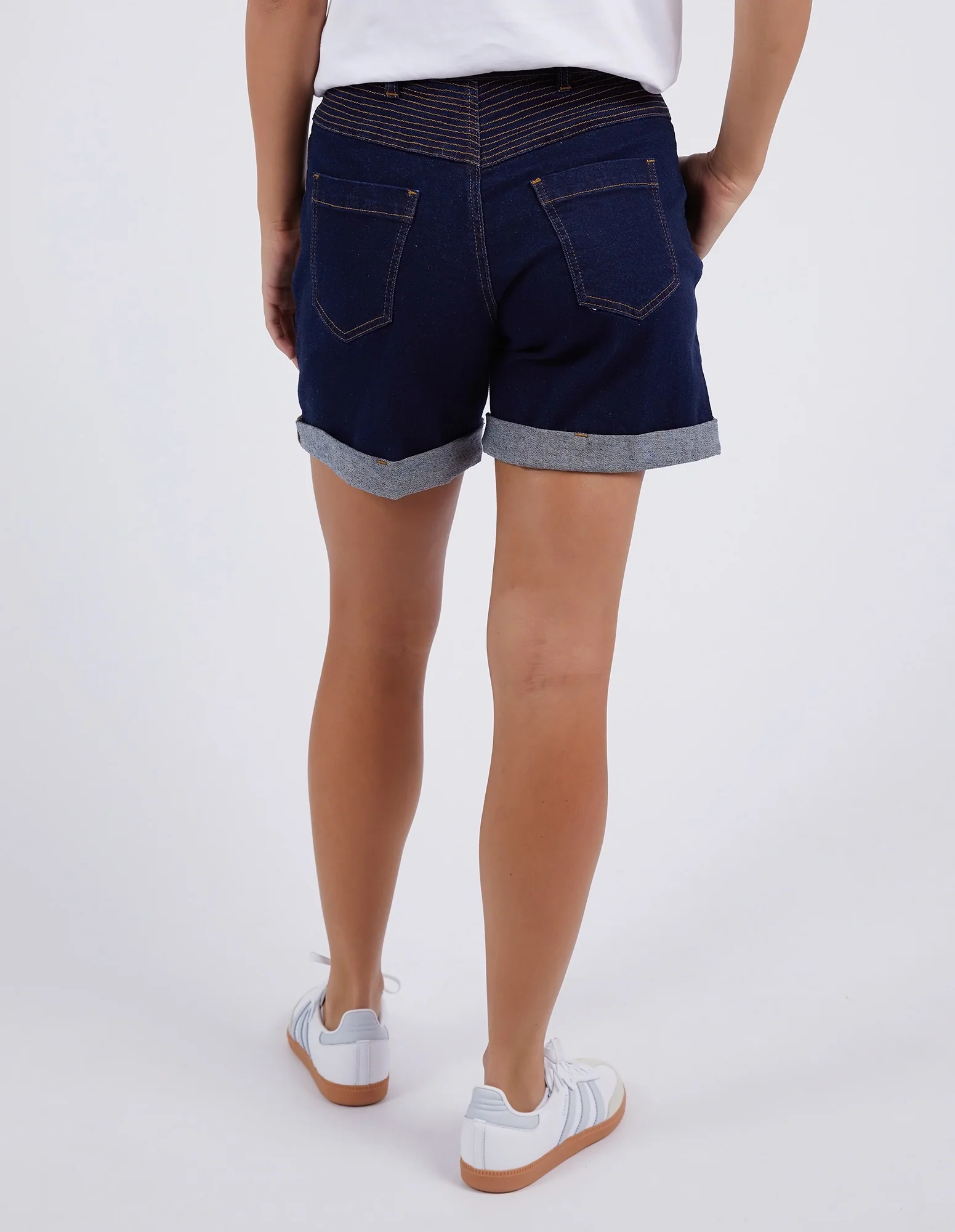 Devi Short Indigo Denim - Image 3