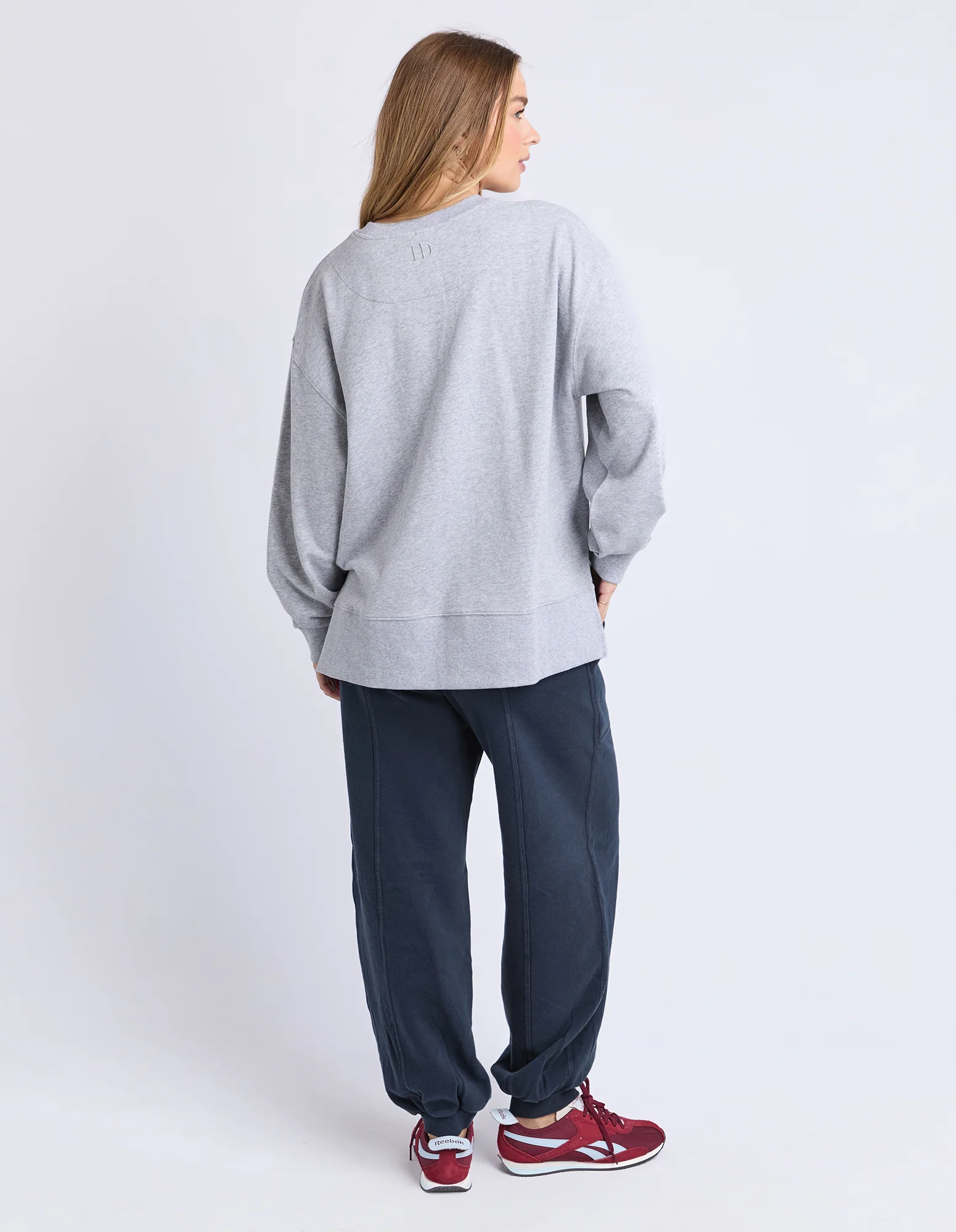 Effortless Crew Grey Marle - Image 3