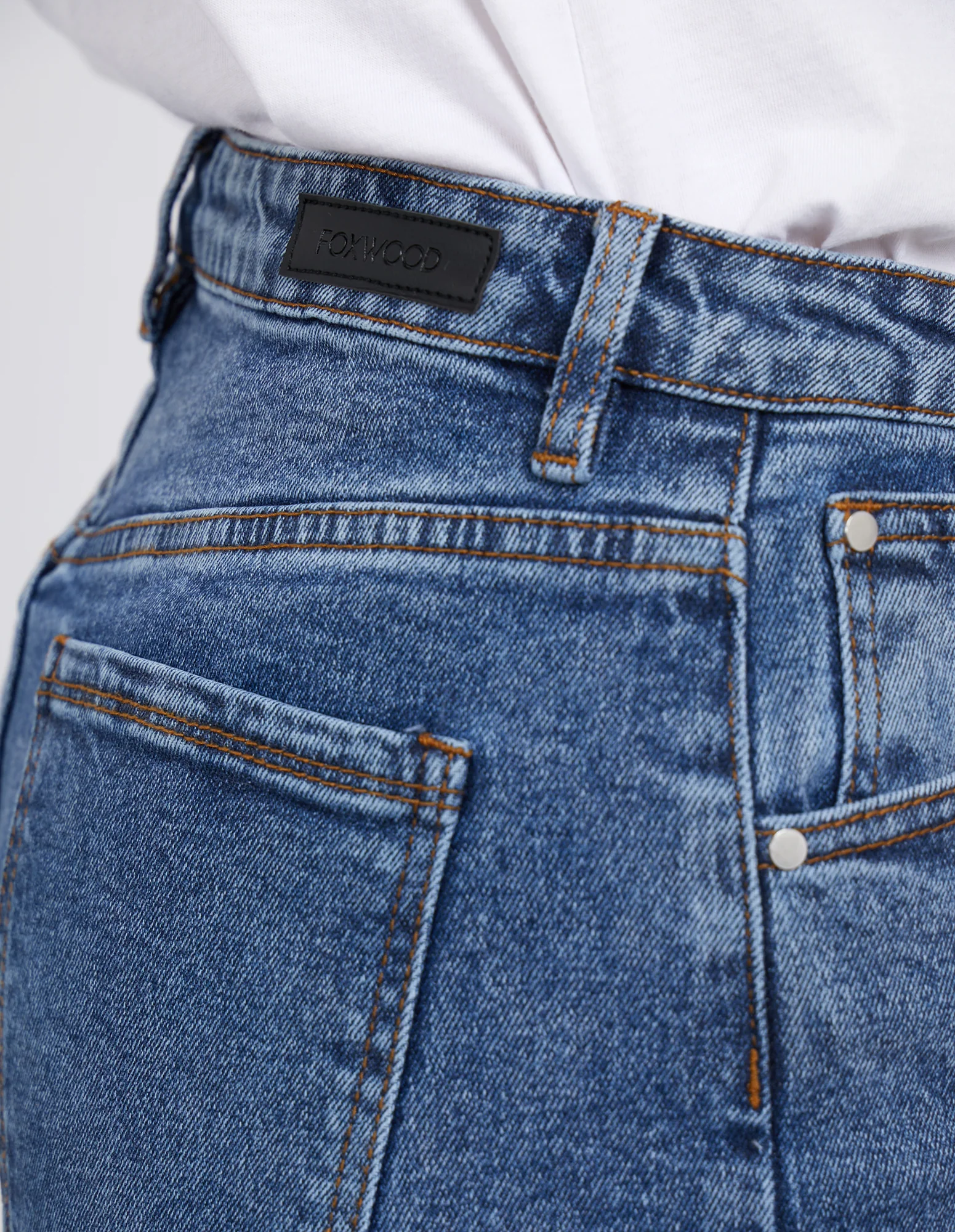 Enmore Wide Leg Jean Blue - Image 5