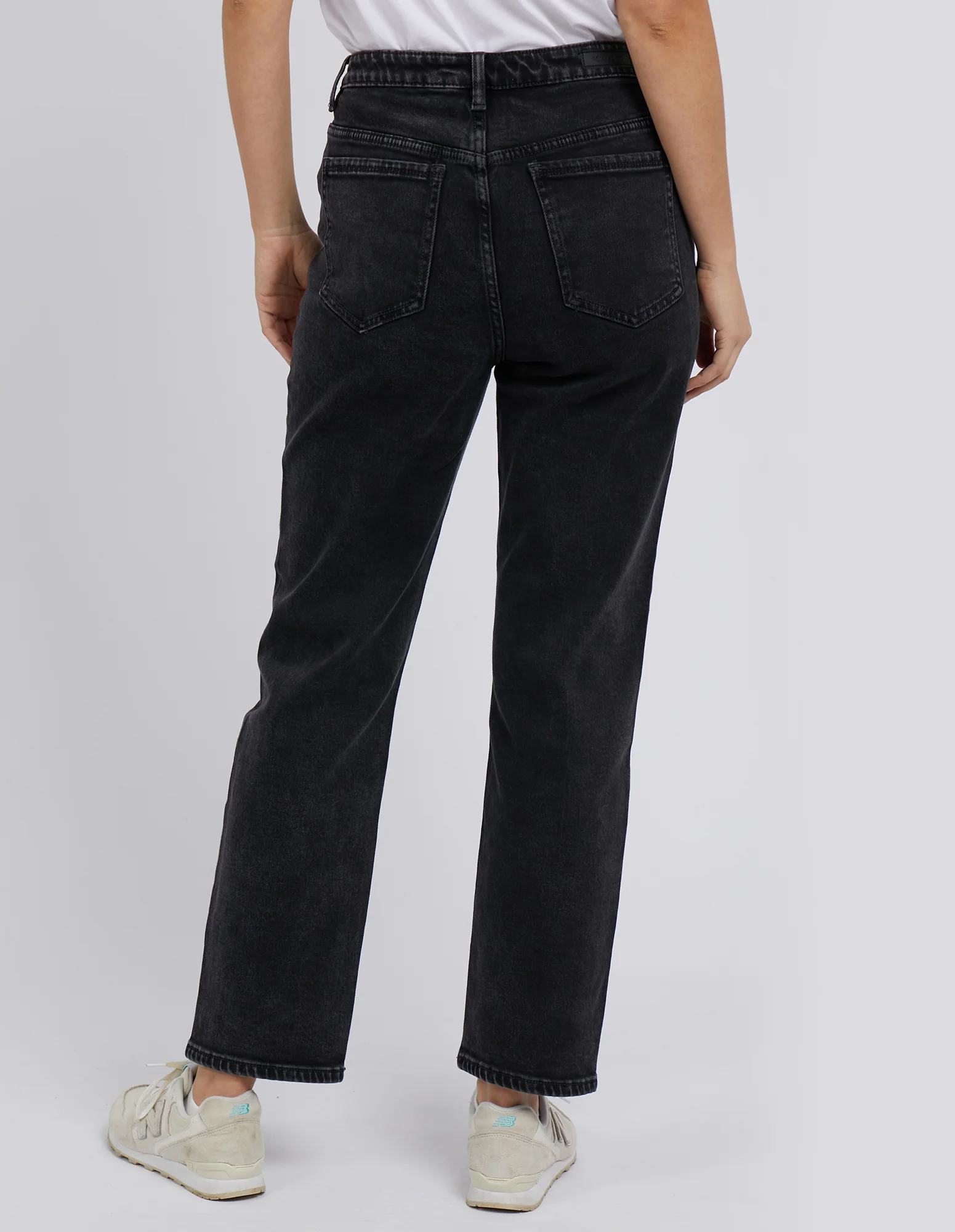 Enmore Wide Leg Jean Washed Black - Image 3