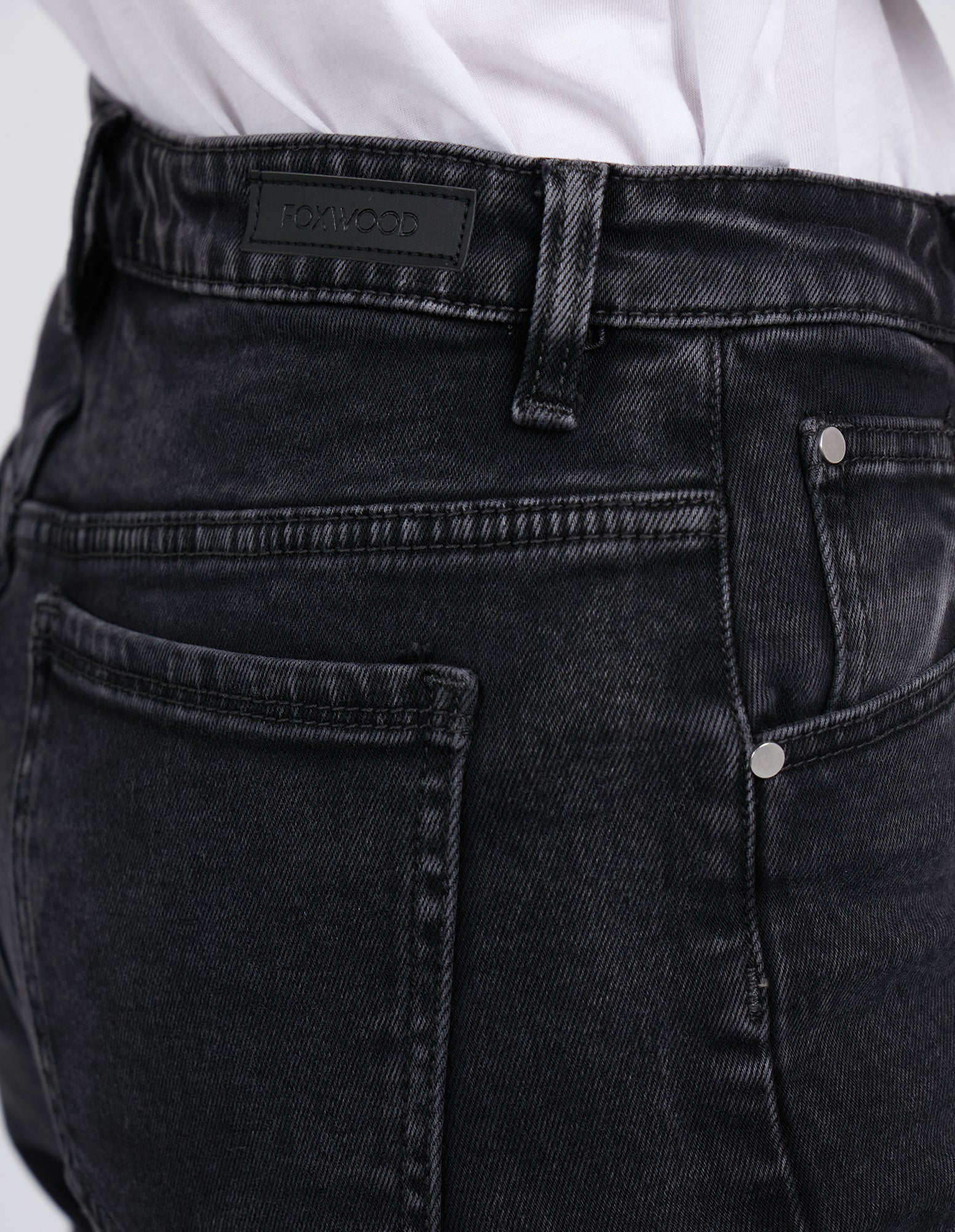 Enmore Wide Leg Jean Washed Black - Image 5