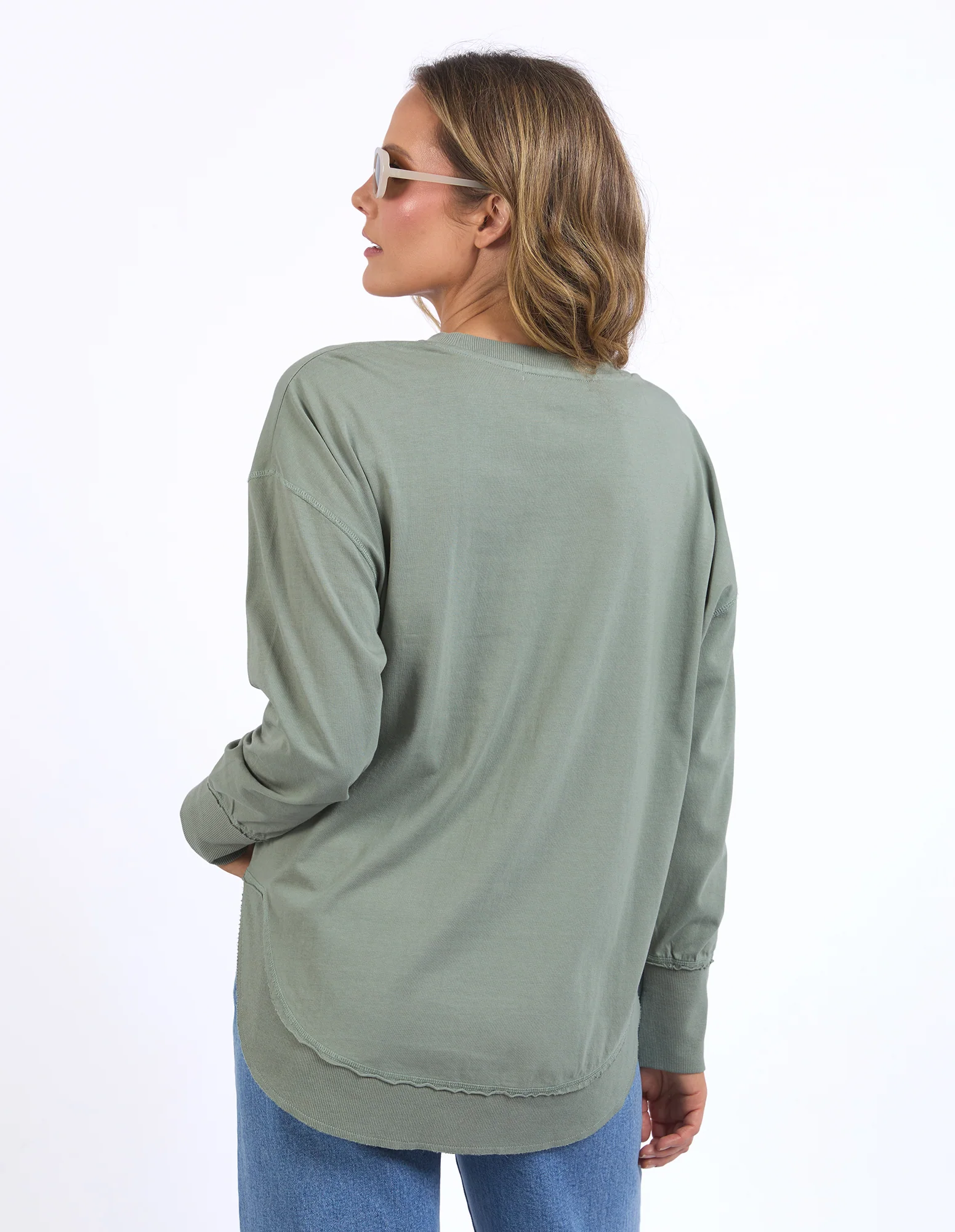 Farrah Long Sleeve Sage Green - Image 3
