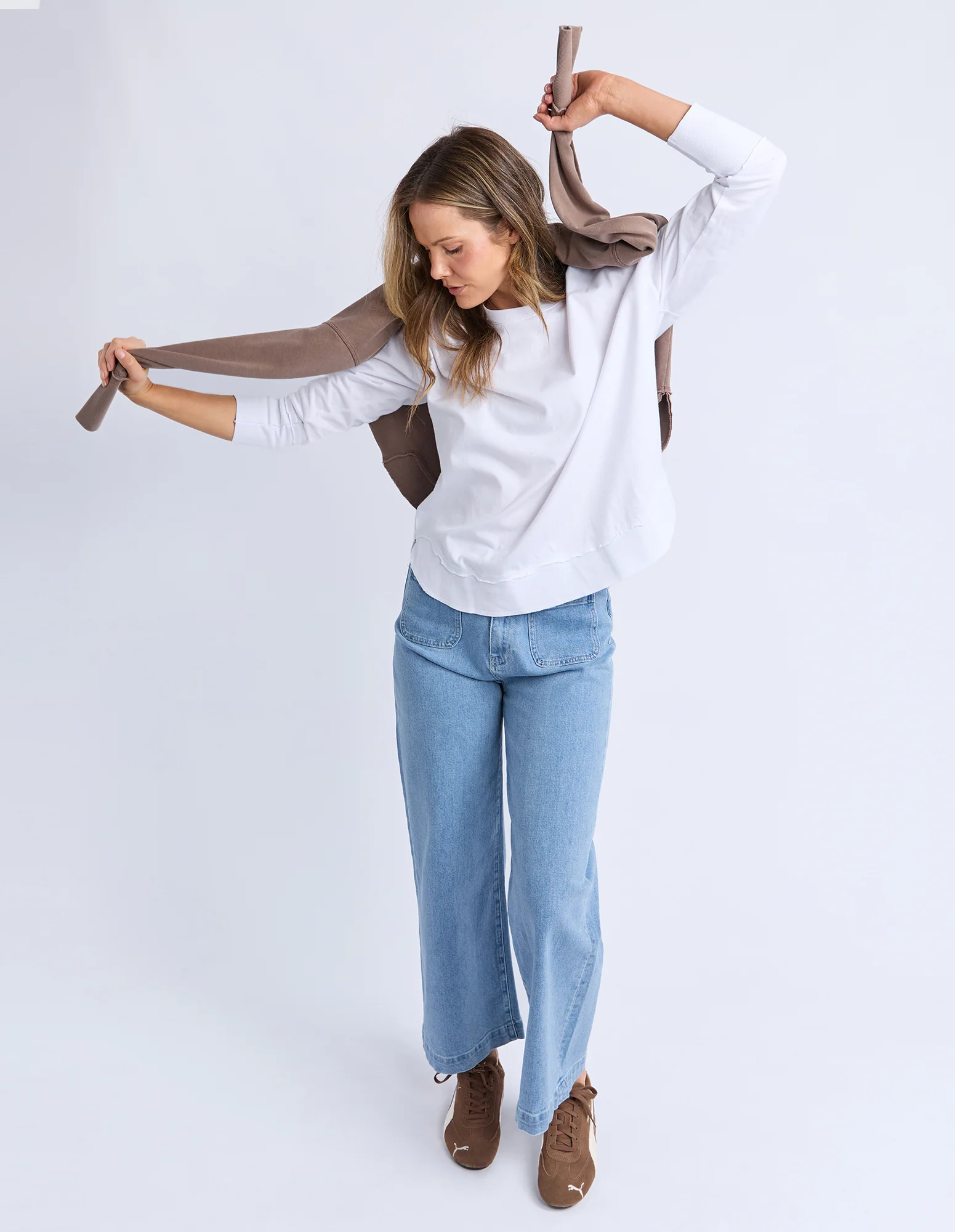 Farrah Long Sleeve White - Image 3