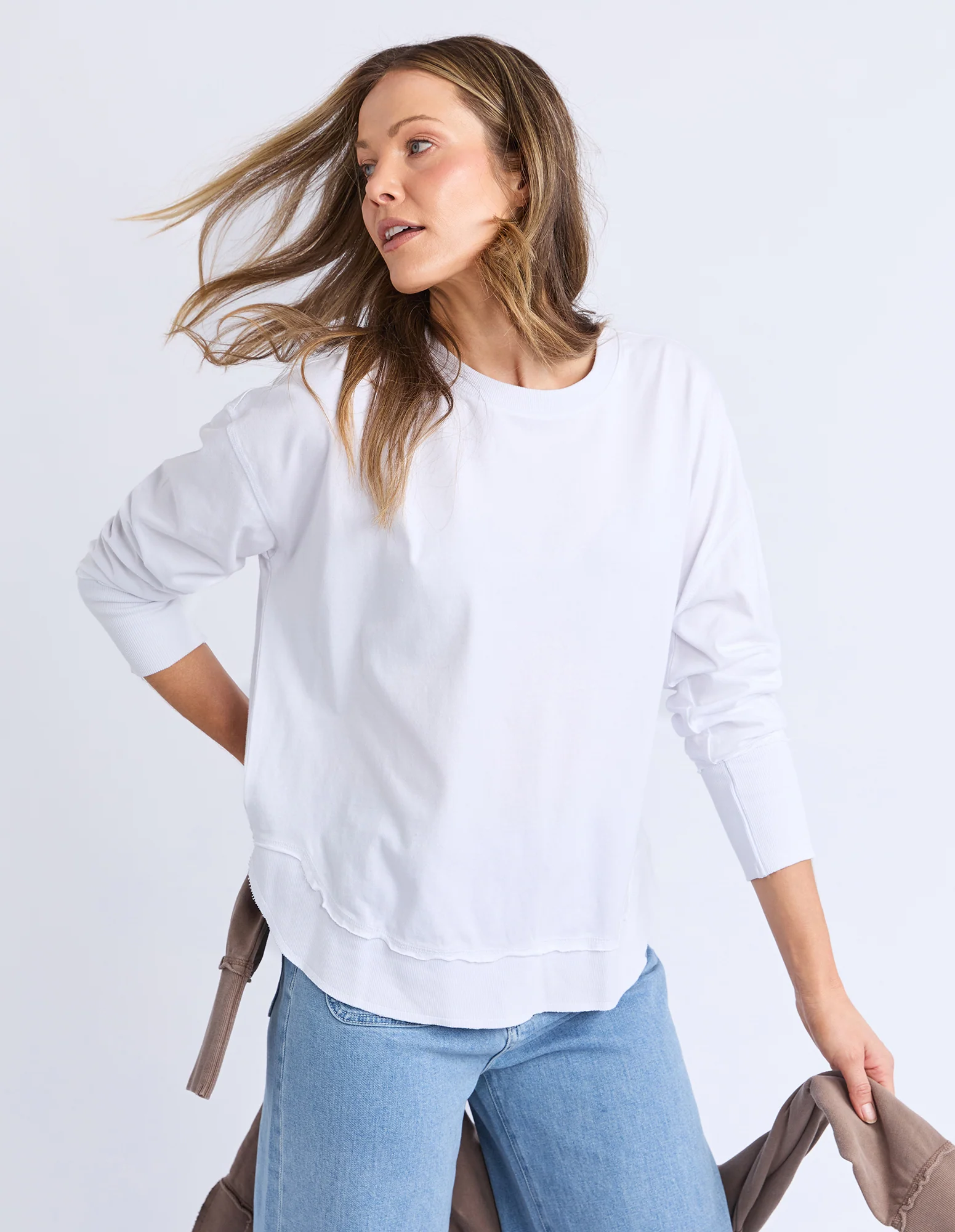Farrah Long Sleeve White - Image 5