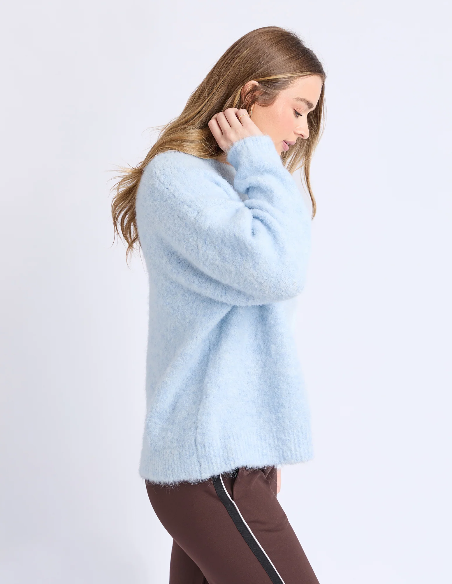 Flint Knit Crew Ice Blue - Image 5