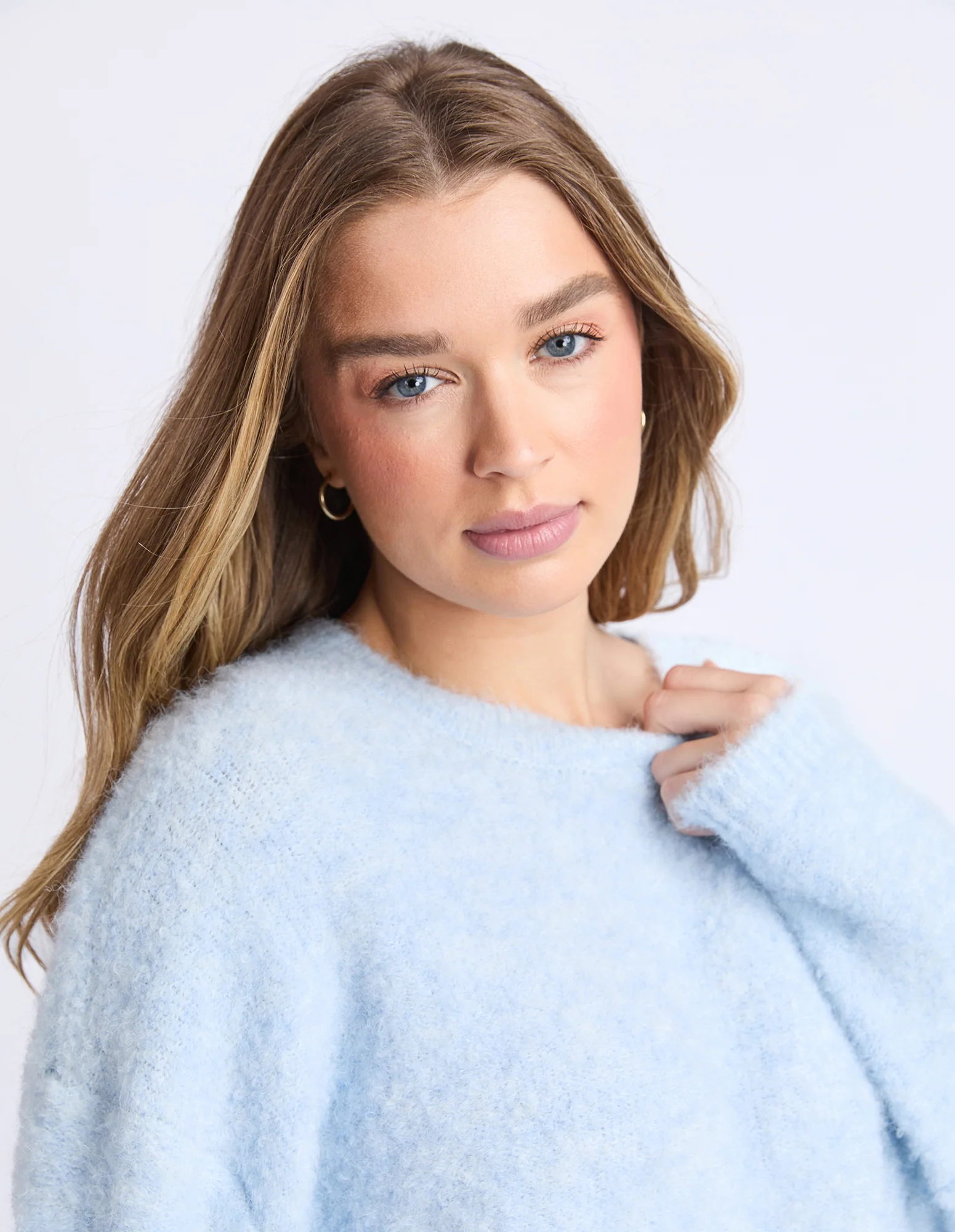 Flint Knit Crew Ice Blue - Image 6