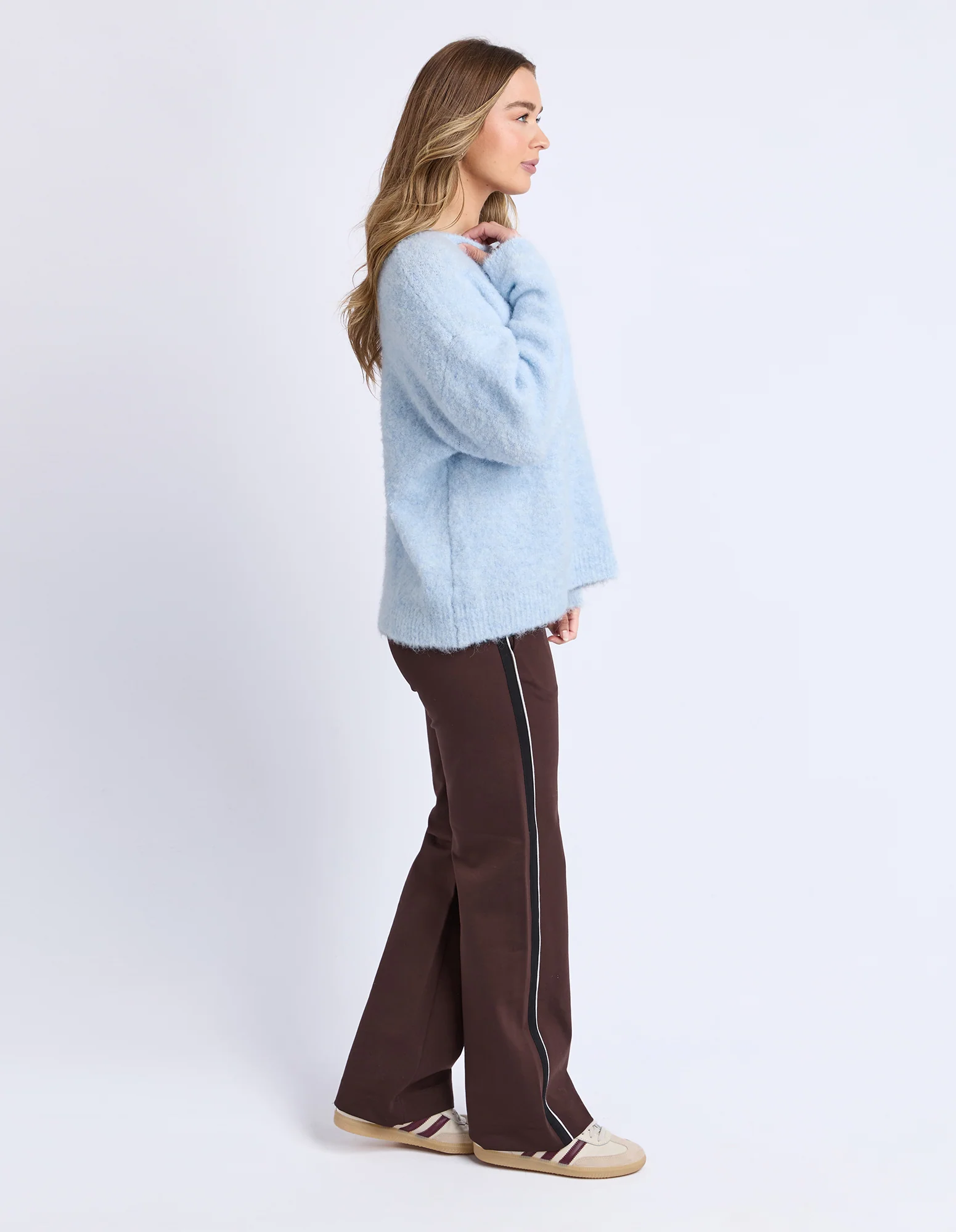 Flint Knit Crew Ice Blue - Image 7
