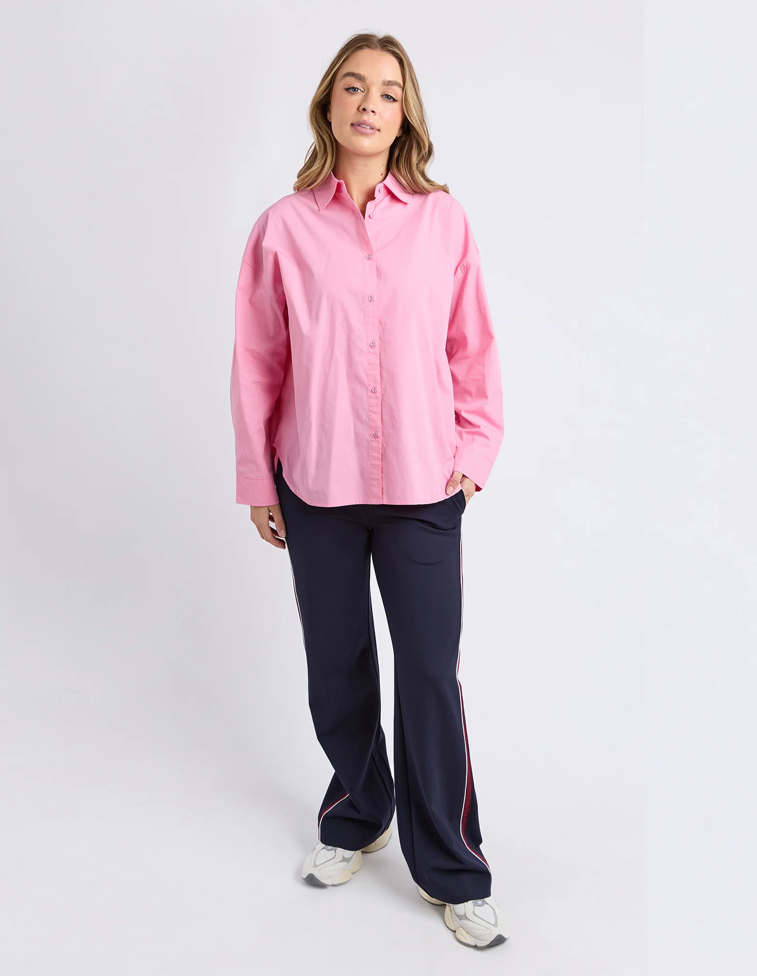 Georgina Shirt Sea Pink - Image 4