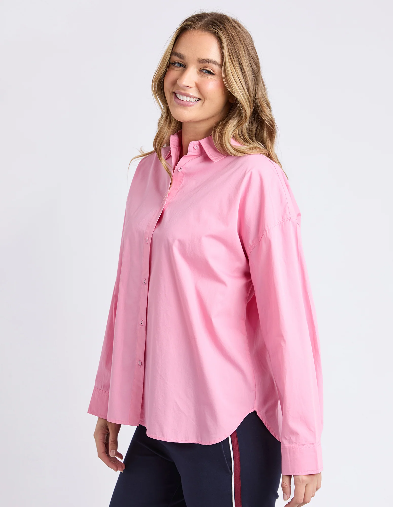 Georgina Shirt Sea Pink - Image 5