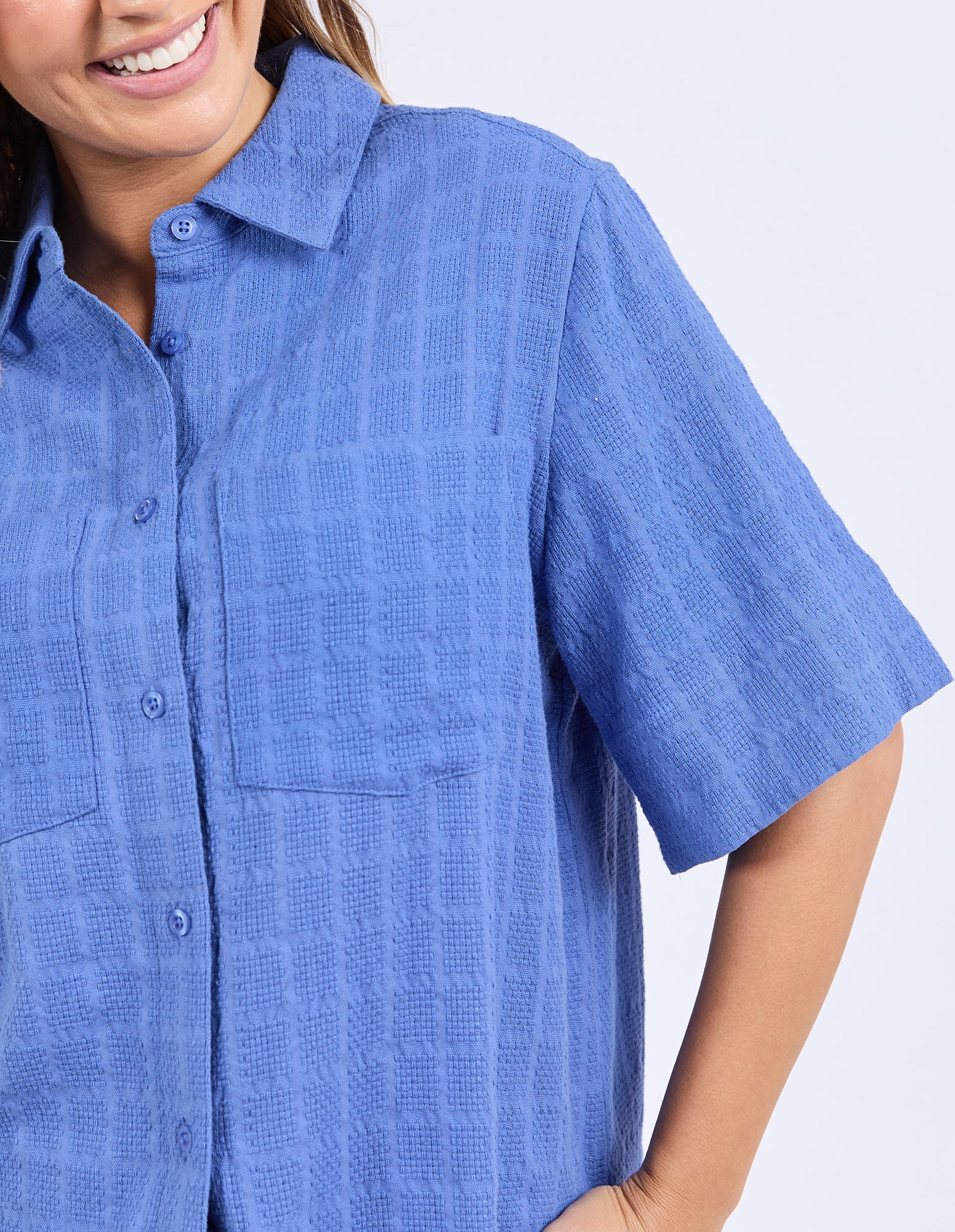 Getaway Shirt Blue - Image 5
