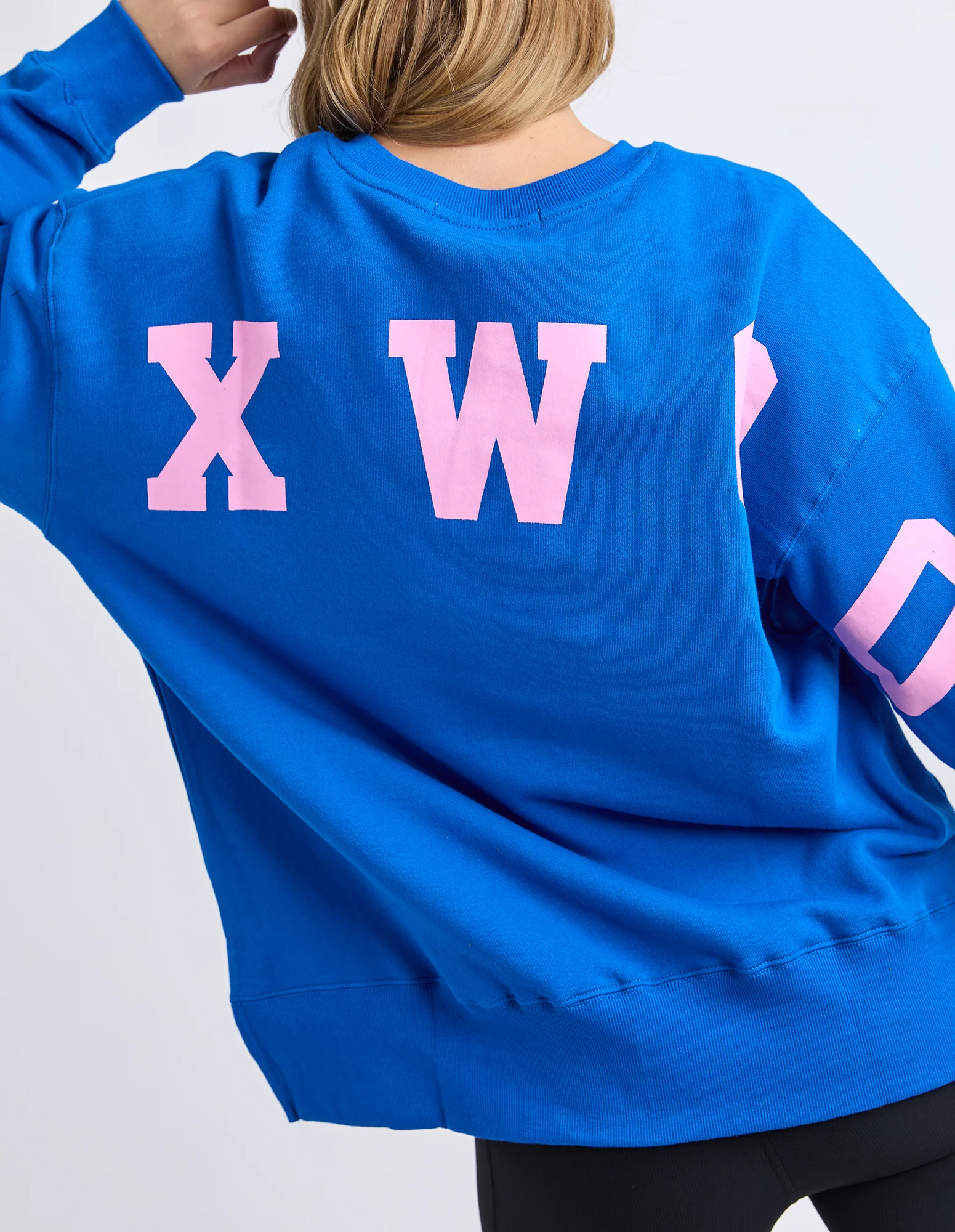 Interval Crew Cobalt & Neon Pink - Image 5