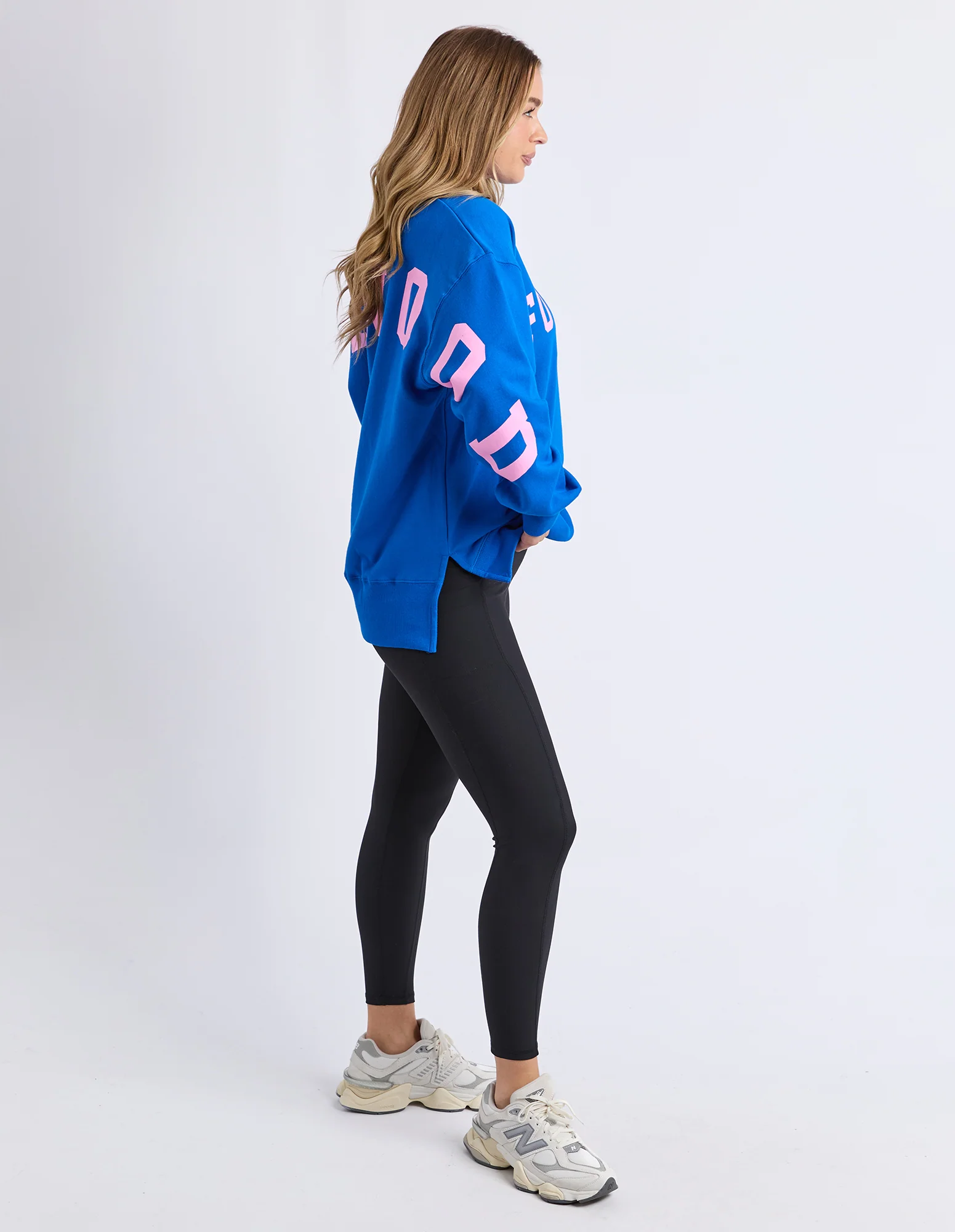 Interval Crew Cobalt & Neon Pink - Image 6