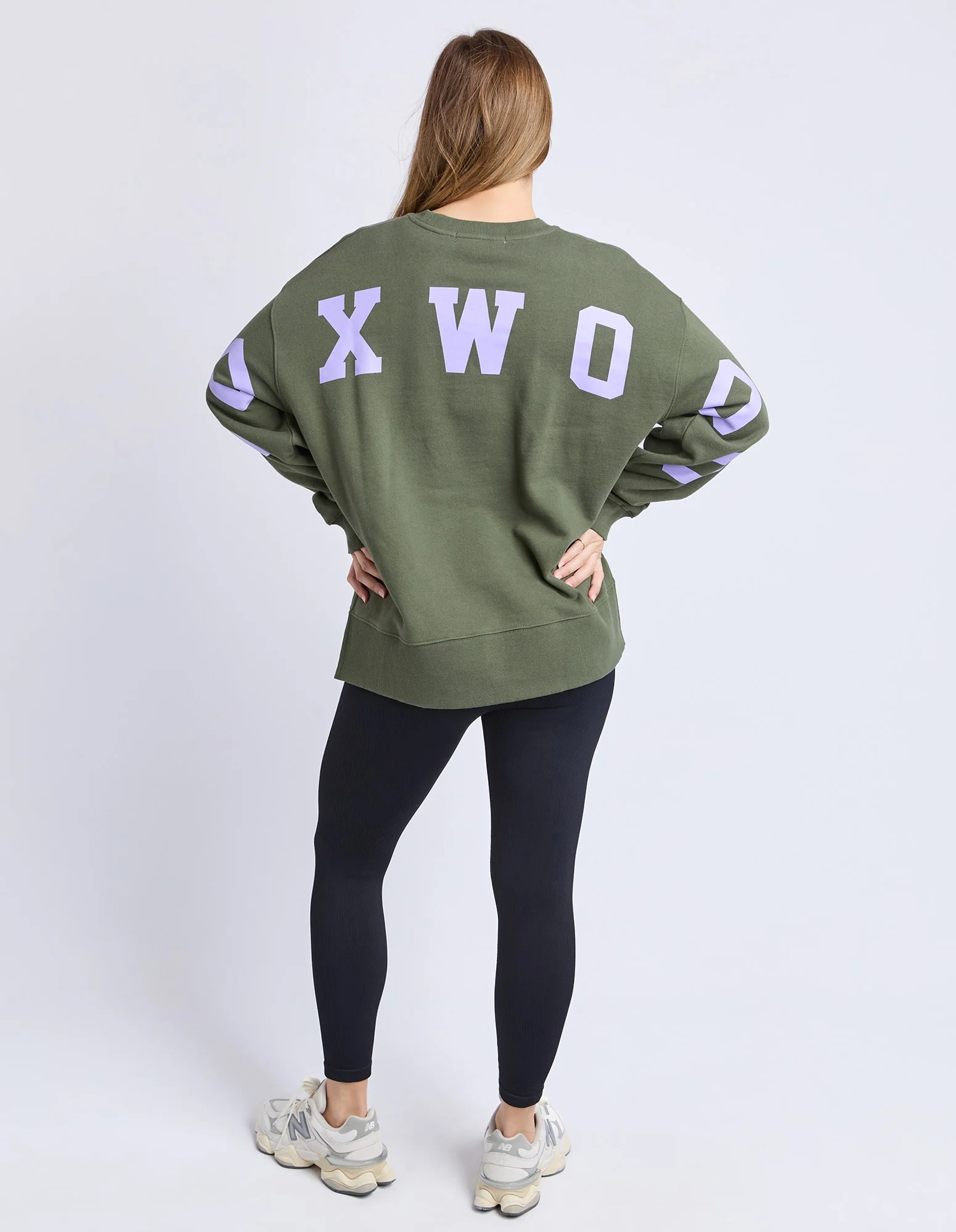 Interval Crew Khaki With Lilac - Image 4