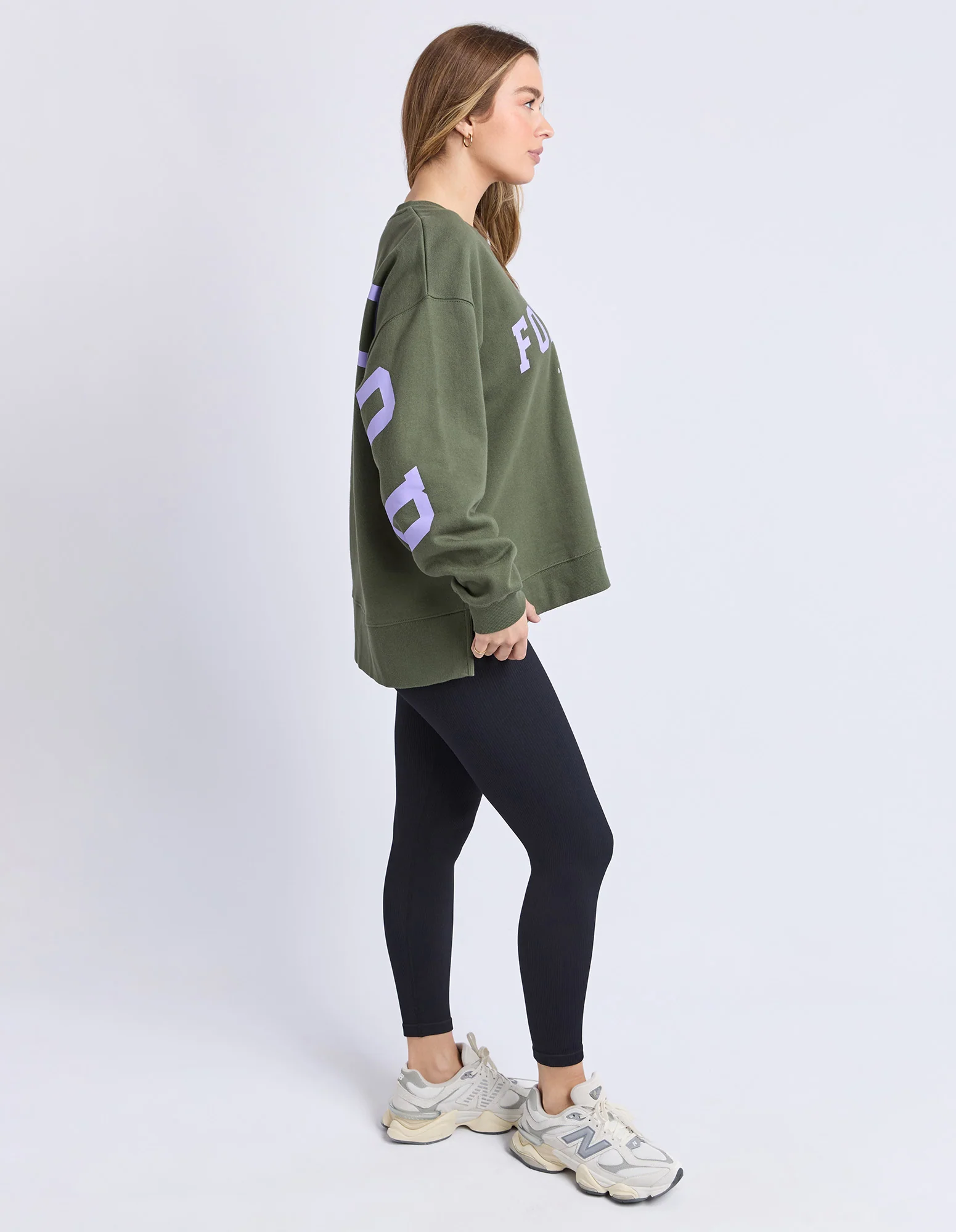 Interval Crew Khaki With Lilac - Image 7