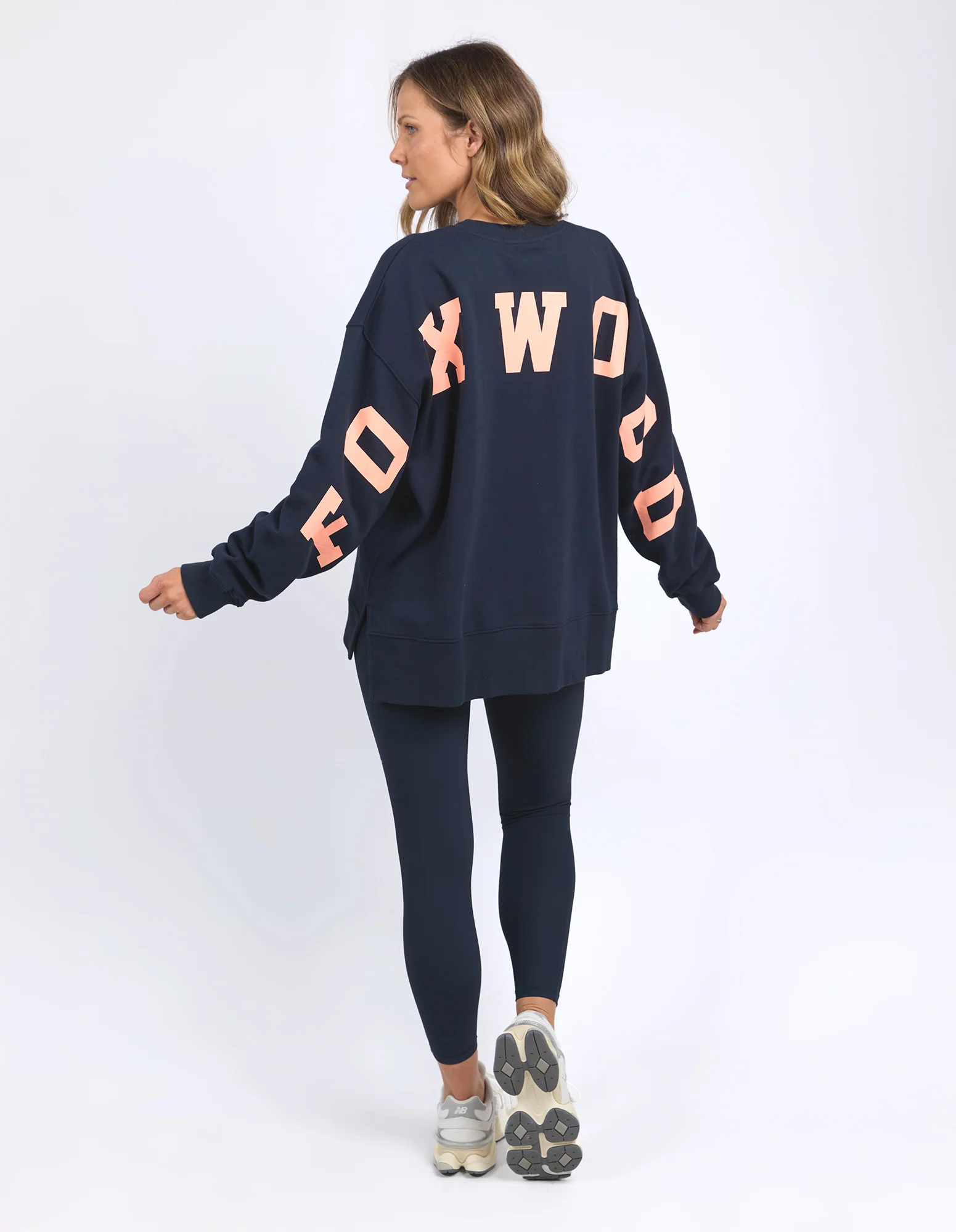 Interval Crew Navy With Peach - Image 3