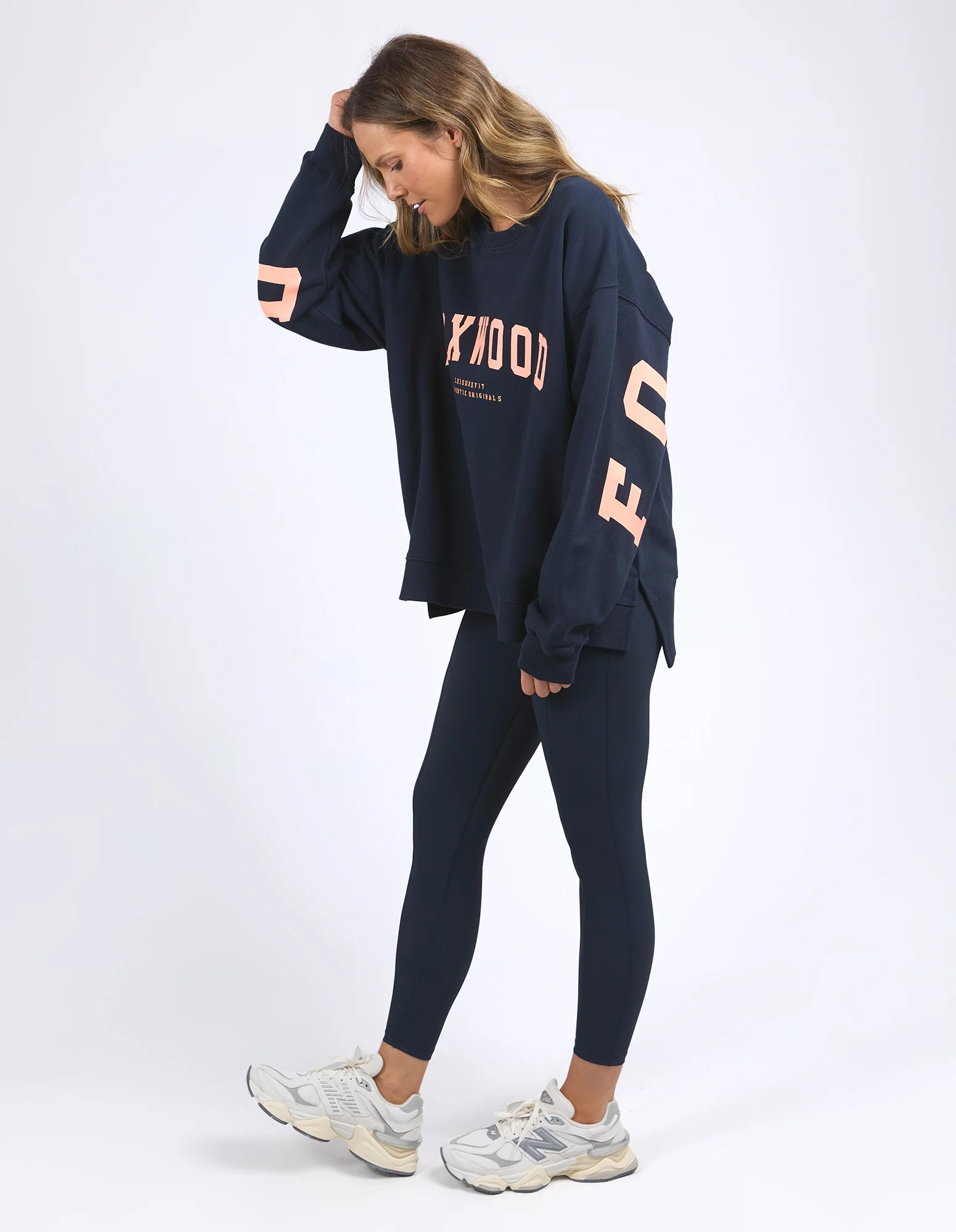 Interval Crew Navy With Peach - Image 6