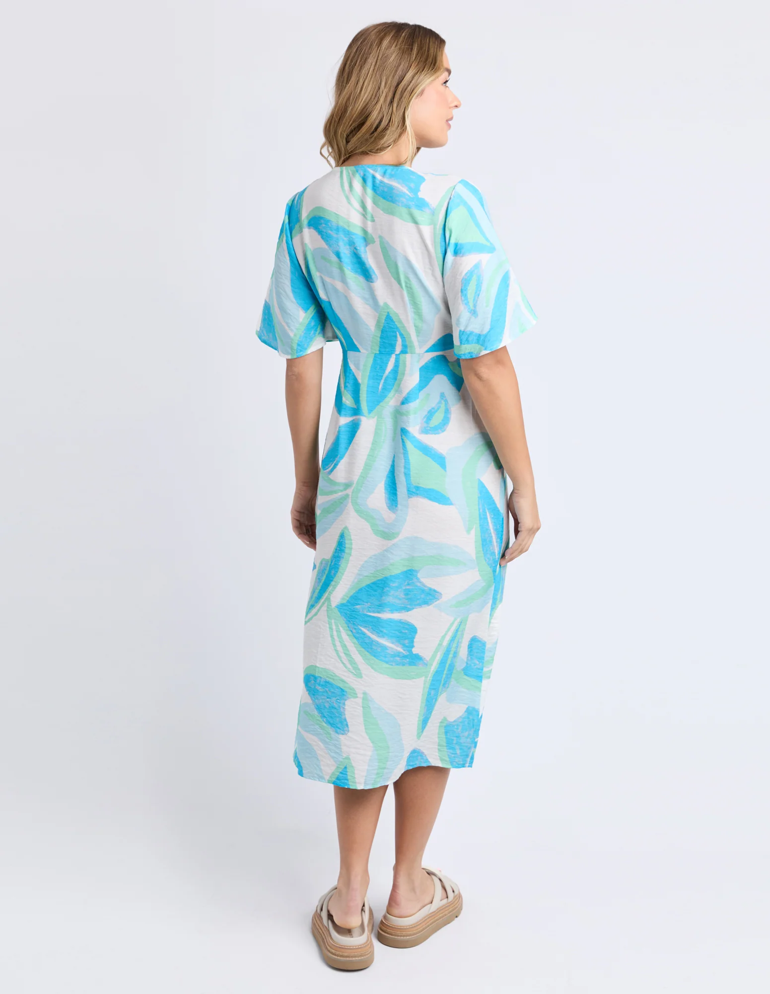 Ives Midi Dress Ives Print - Image 4