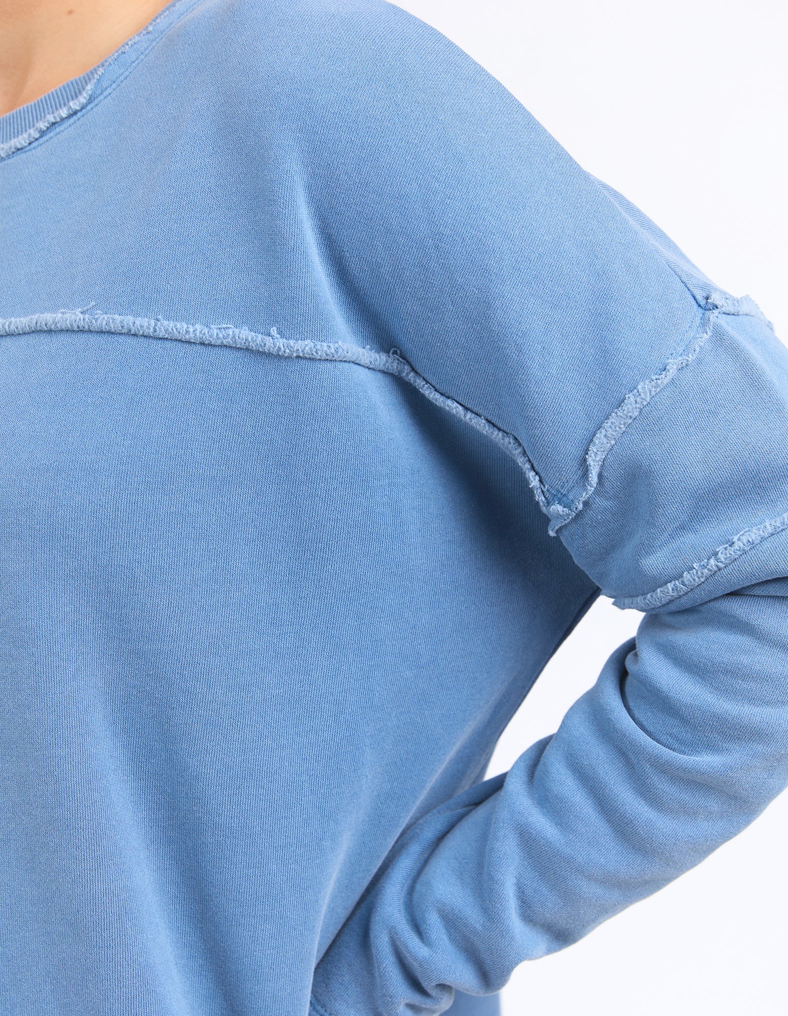 Jayne Throw On Fleece Coronet Blue - Image 5