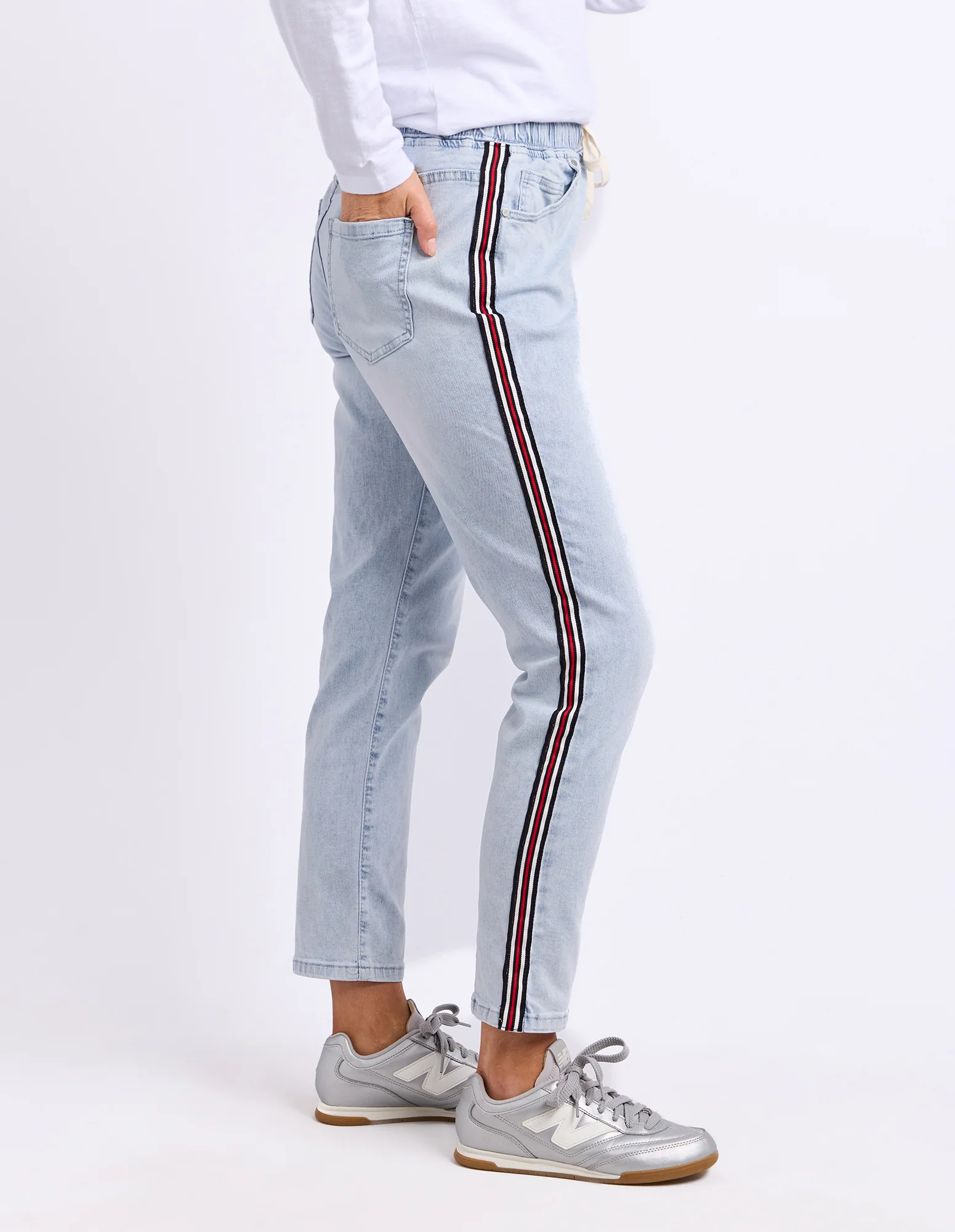 Juliette Taped Jogger Vingate Pale Blue - Image 4