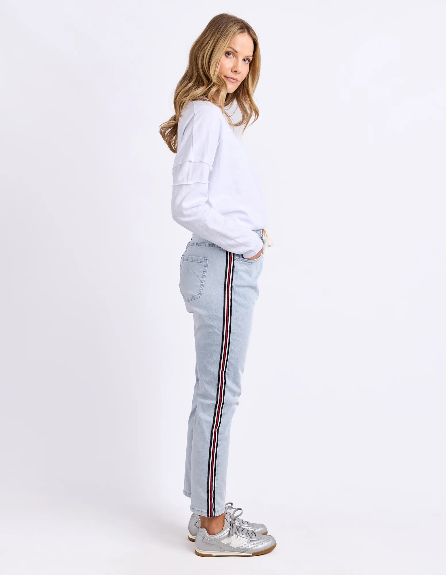 Juliette Taped Jogger Vingate Pale Blue - Image 6