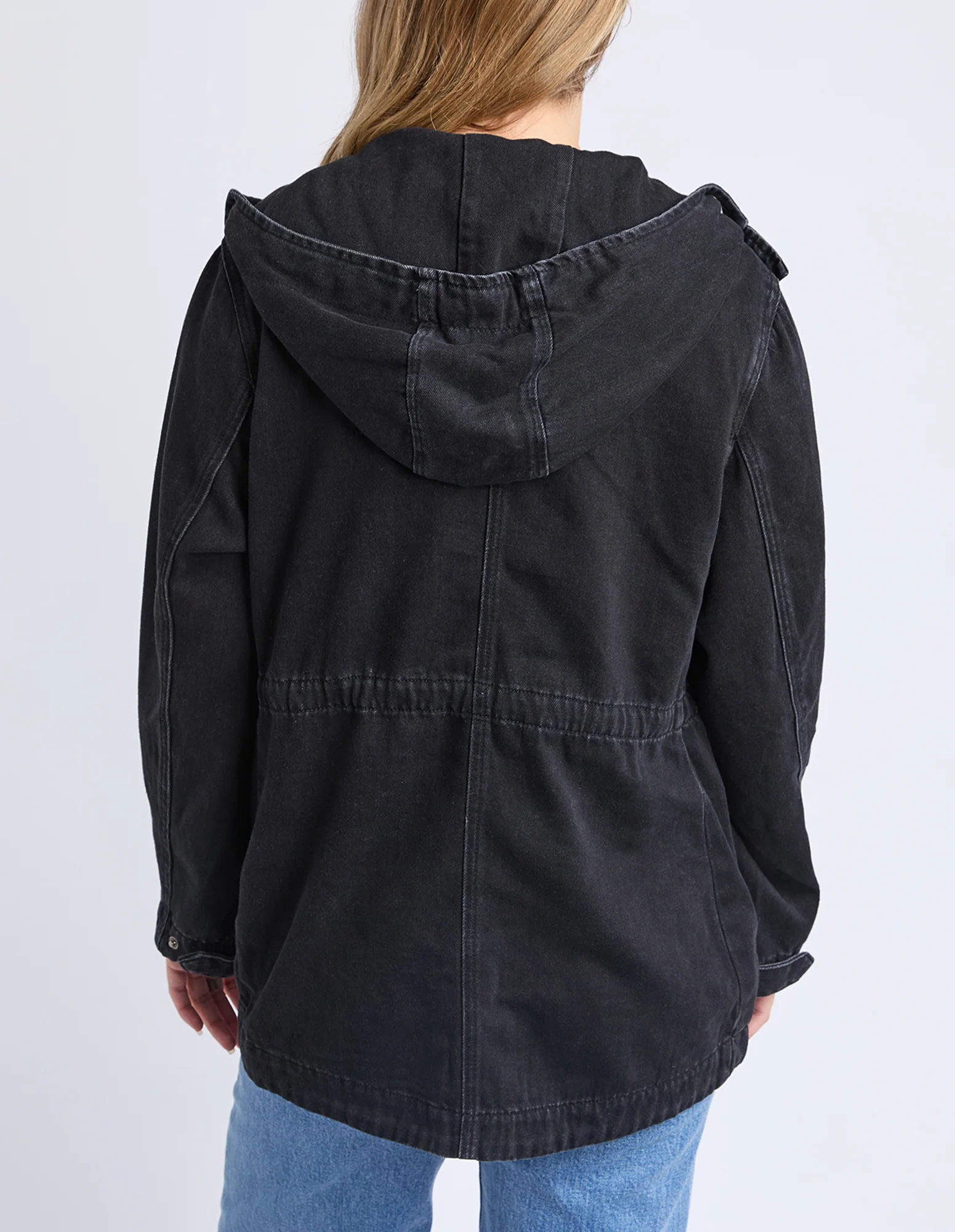 Kingston Anorak Washed Black - Image 3