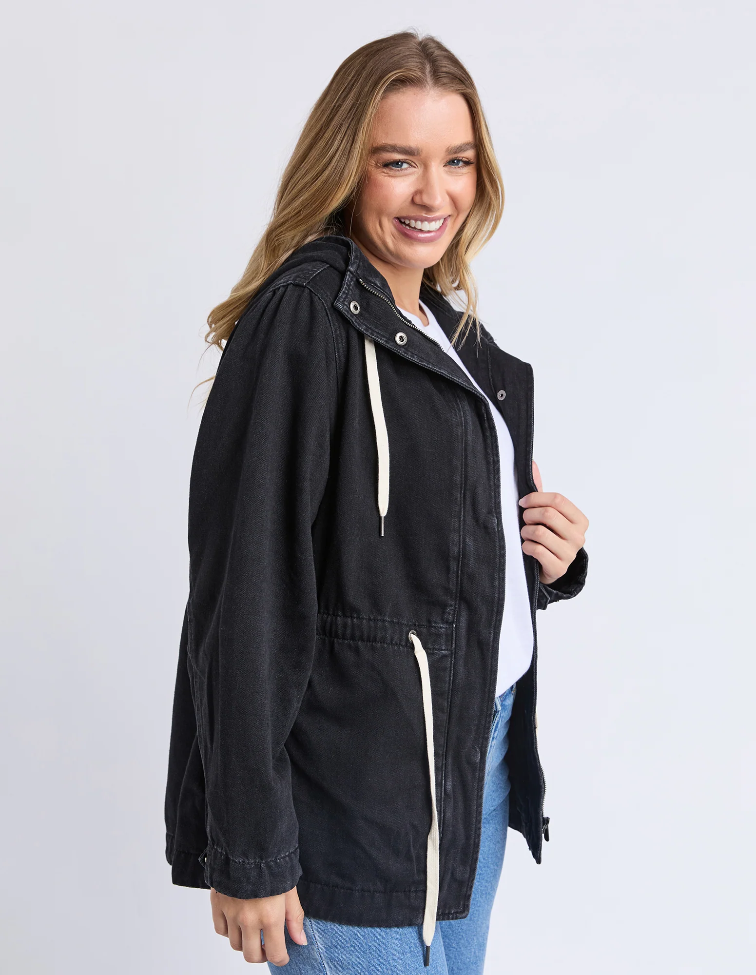 Kingston Anorak Washed Black - Image 4