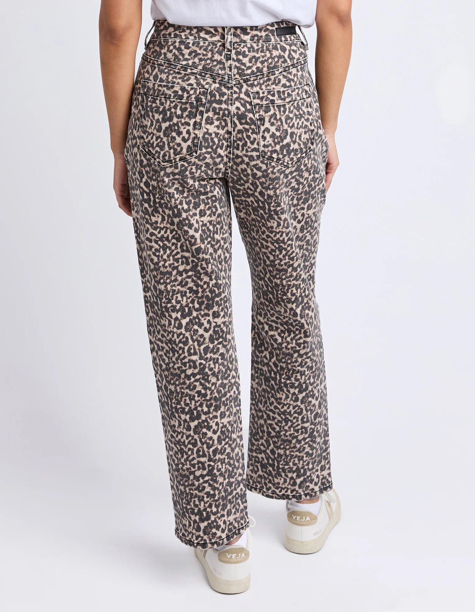Leopard Denim Jean Leopard Print - Image 3