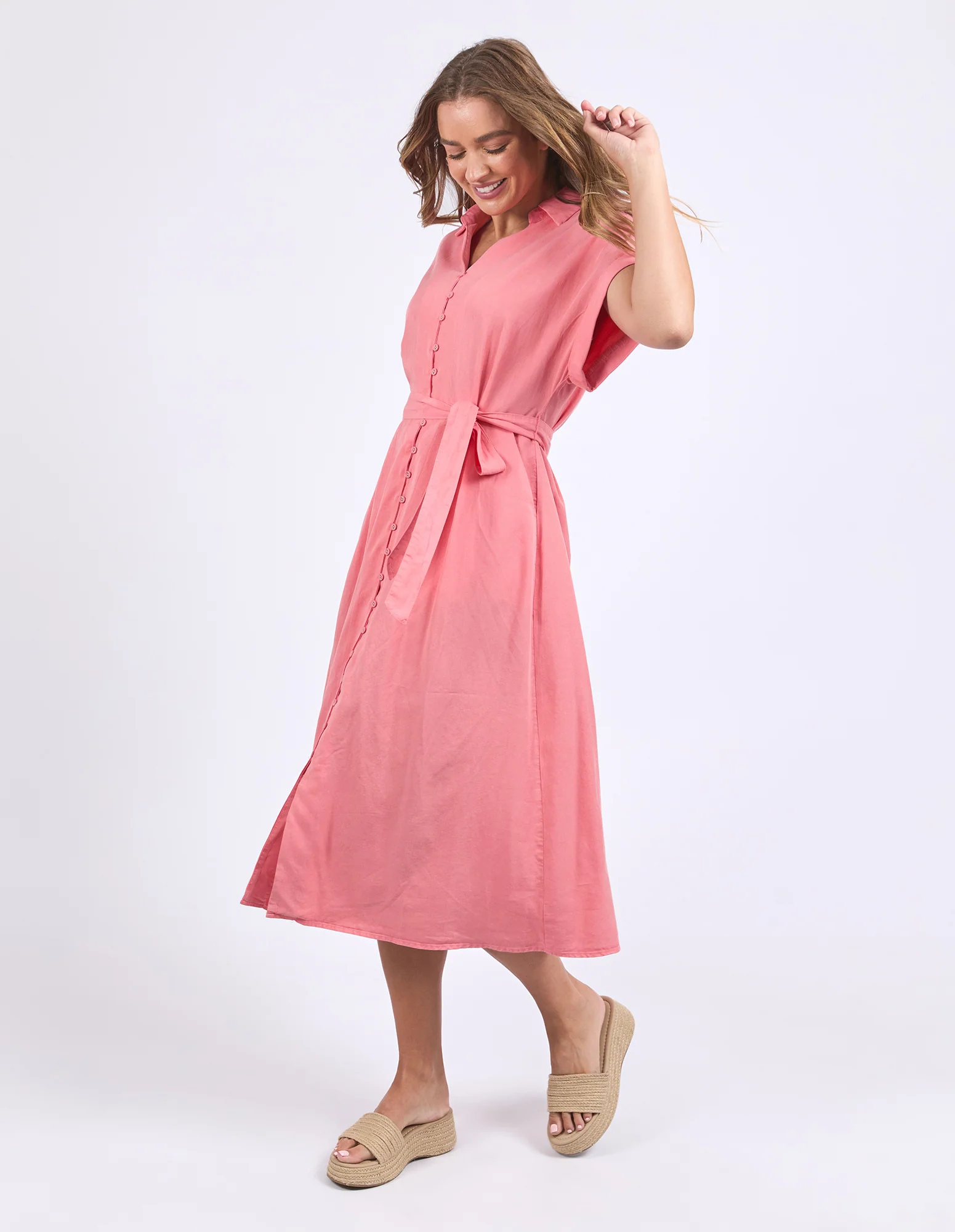 Lucia Dress Rose Pink - Image 7