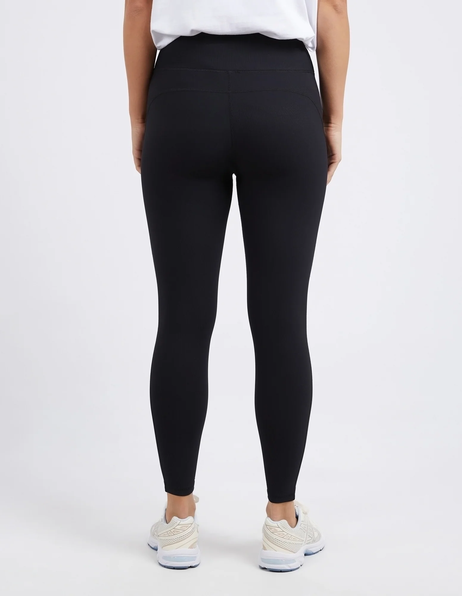Luxe Rib Legging Black - Image 3