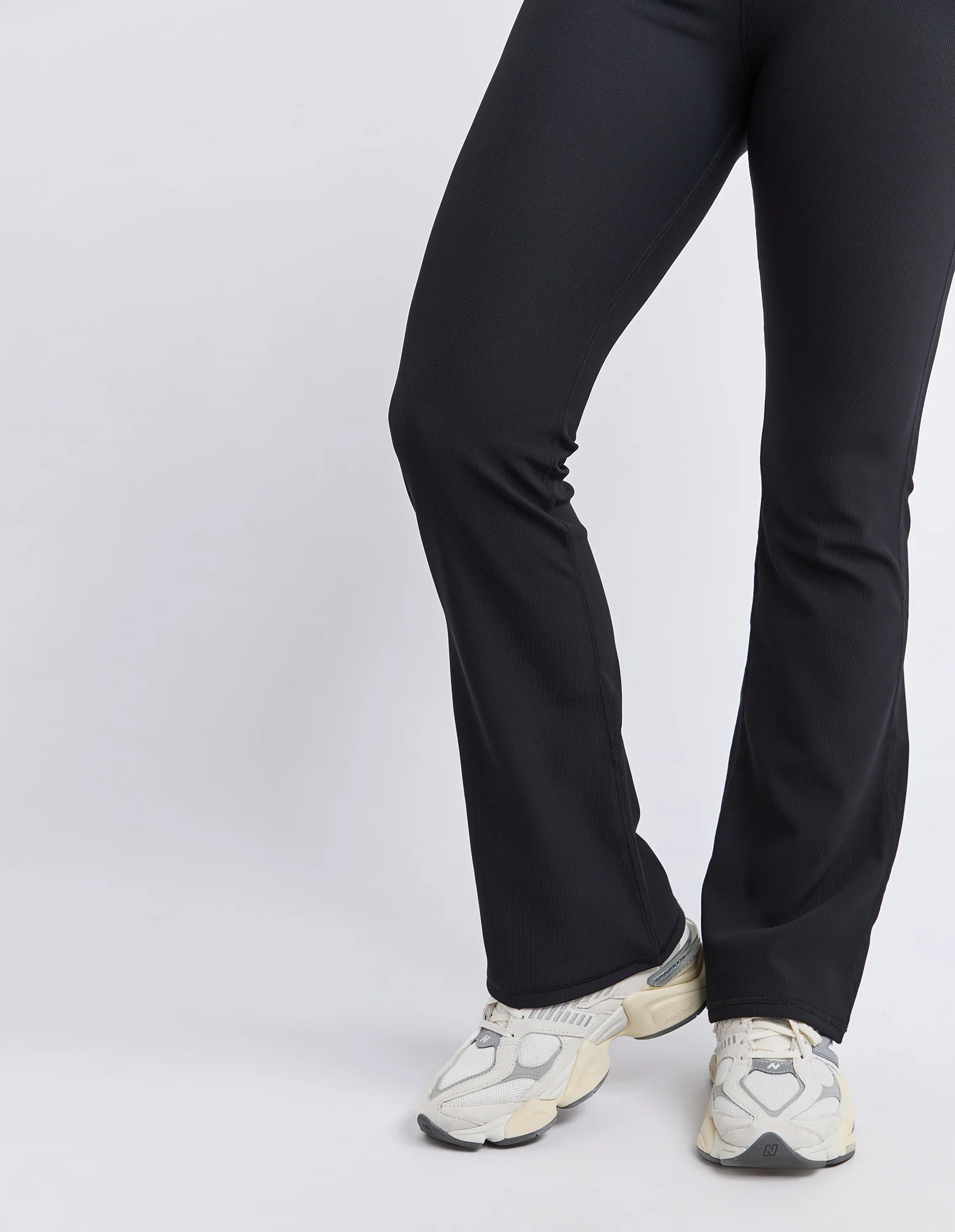 Luxe Rib Pant Black - Image 5