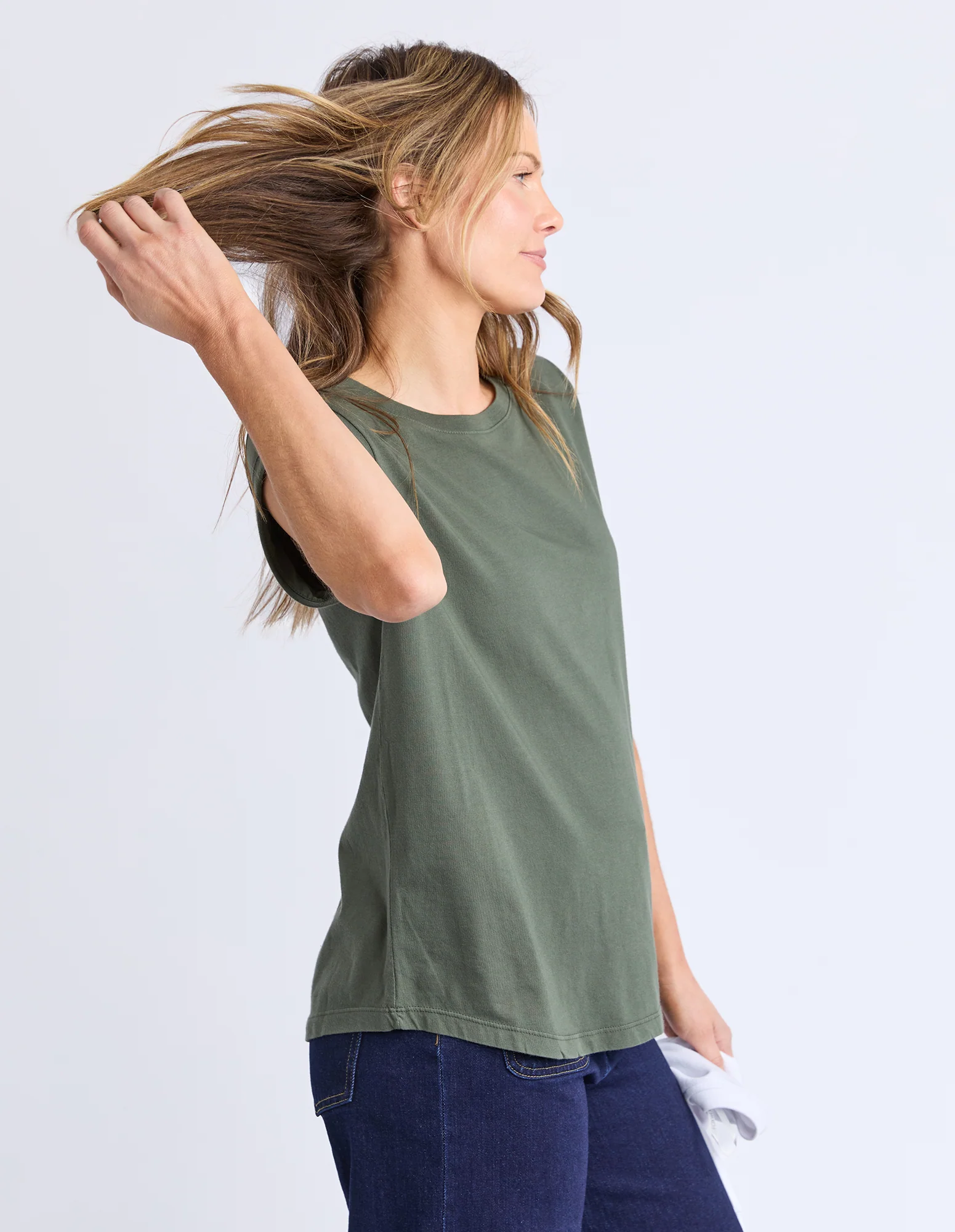 Manly Tee Khaki - Image 5