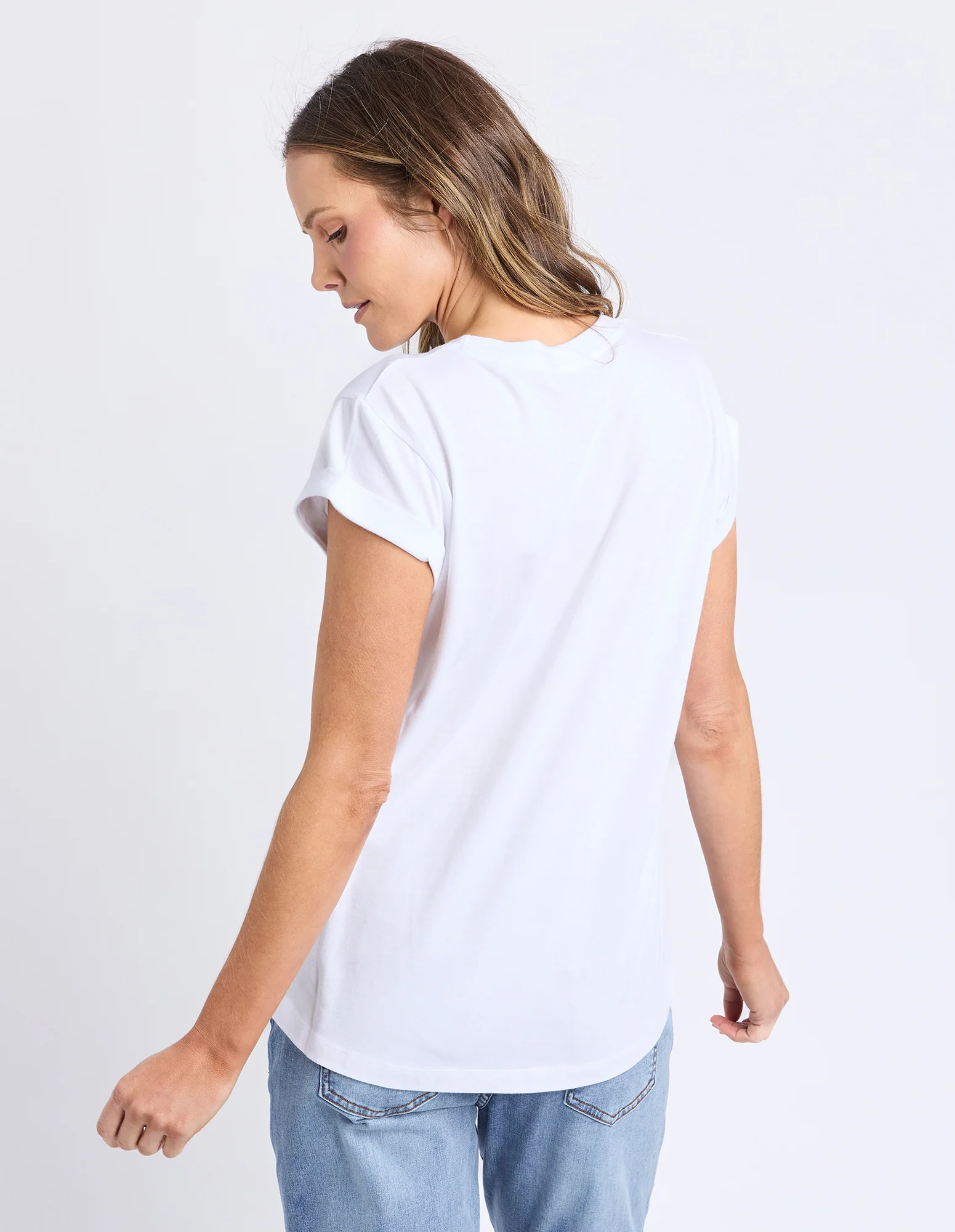 Manly Tee White - Image 3