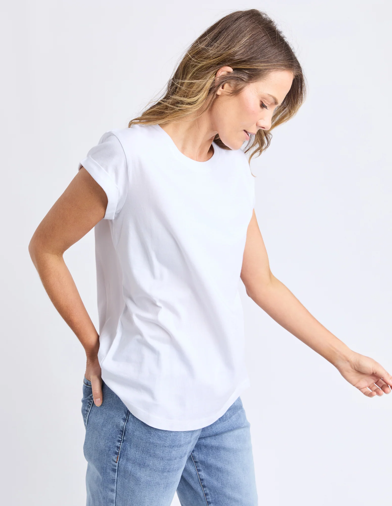 Manly Tee White - Image 4