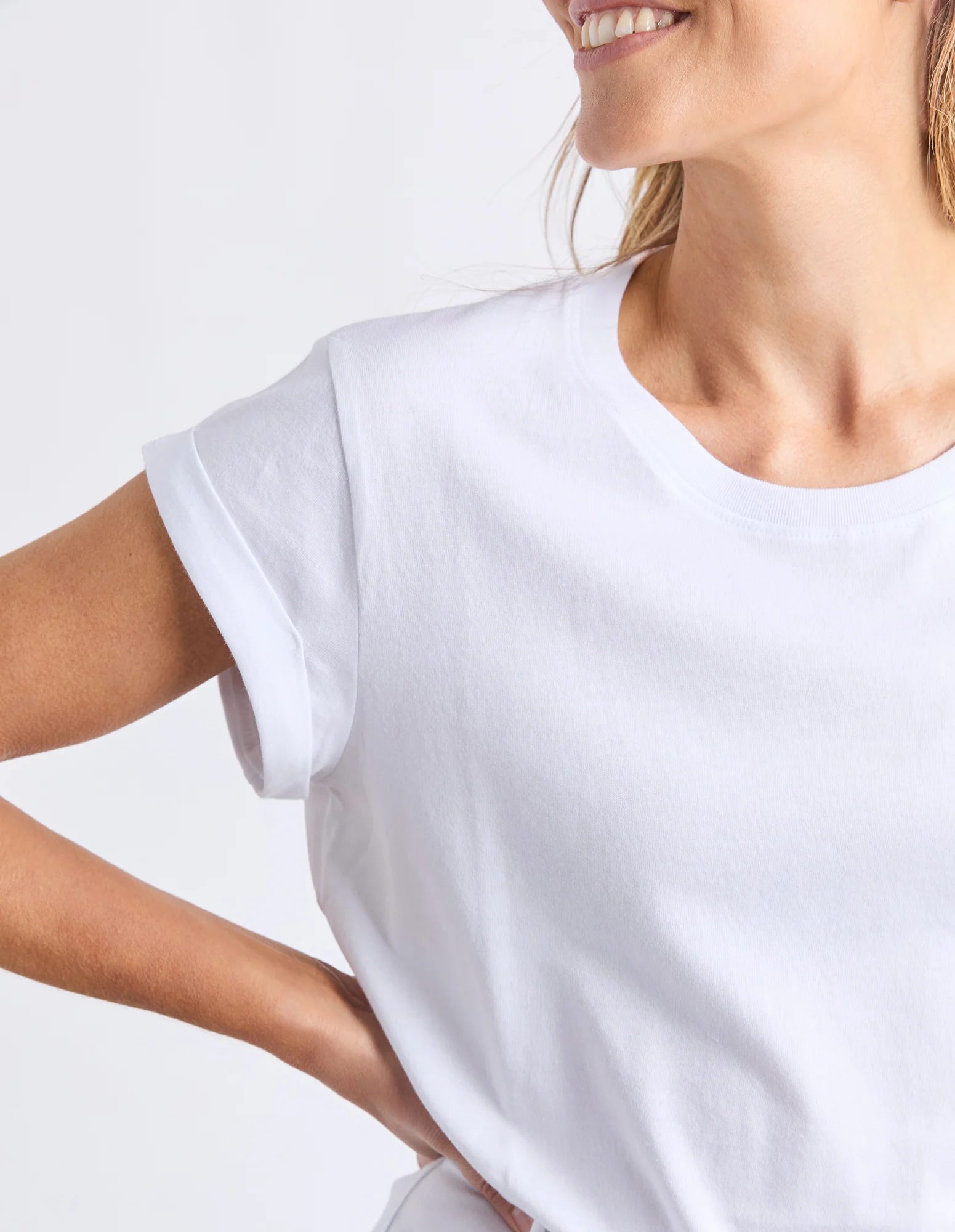 Manly Tee White - Image 5
