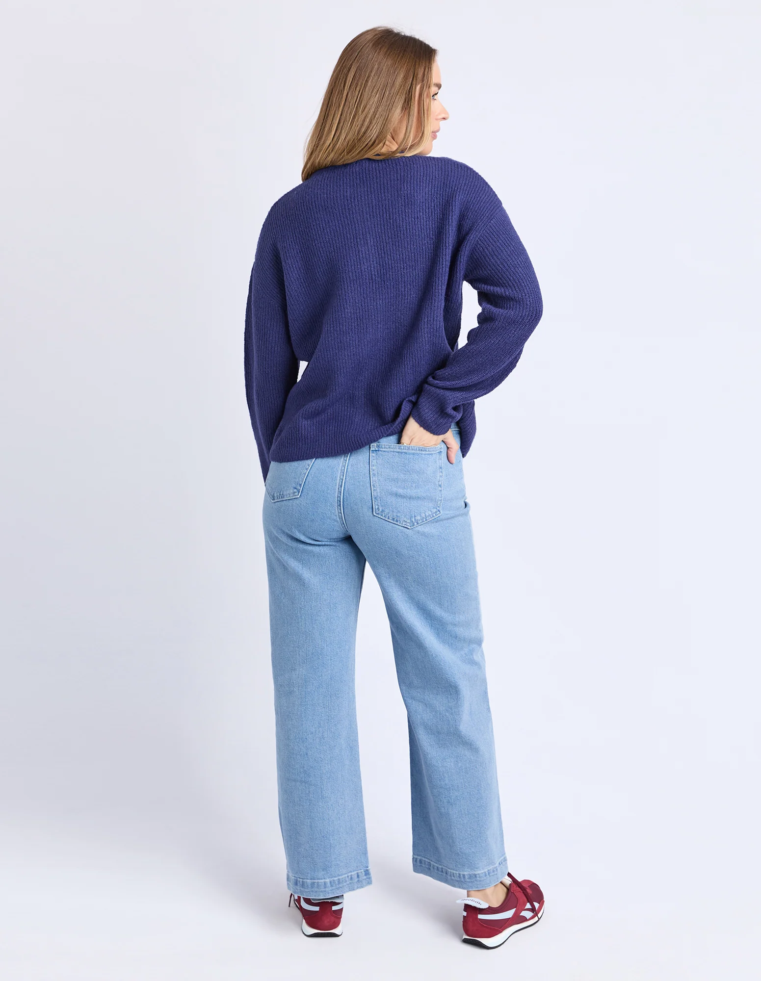Murphy Knit Cardi Midnight Blue - Image 3