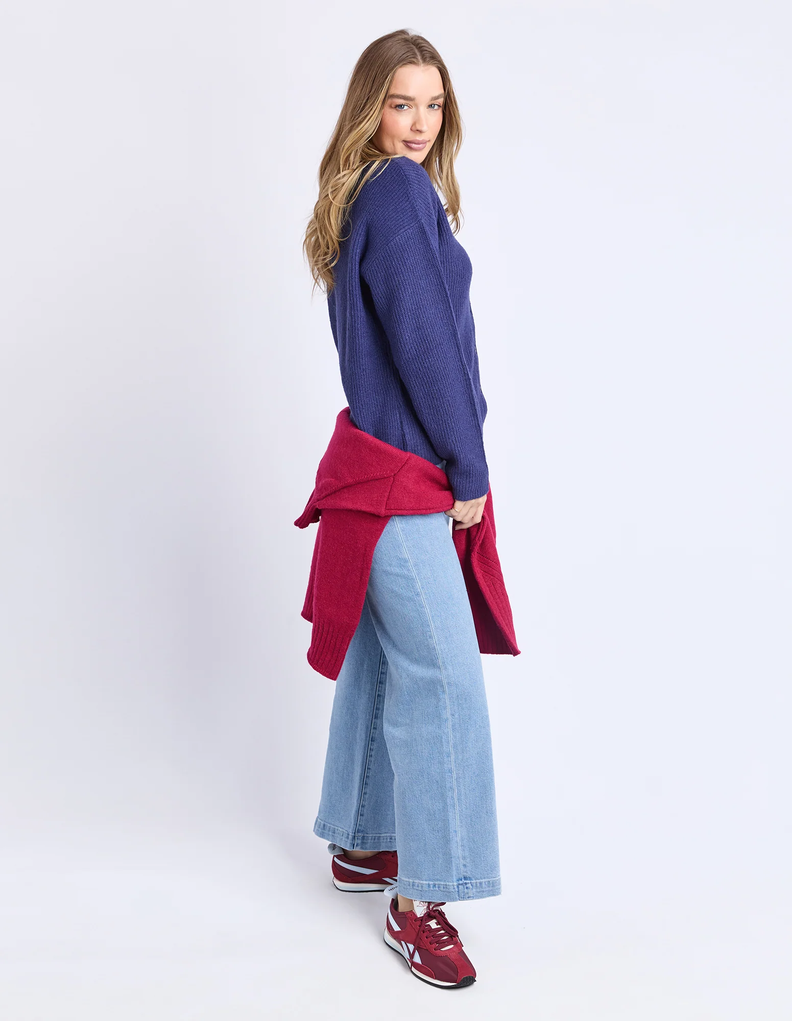 Murphy Knit Cardi Midnight Blue - Image 6