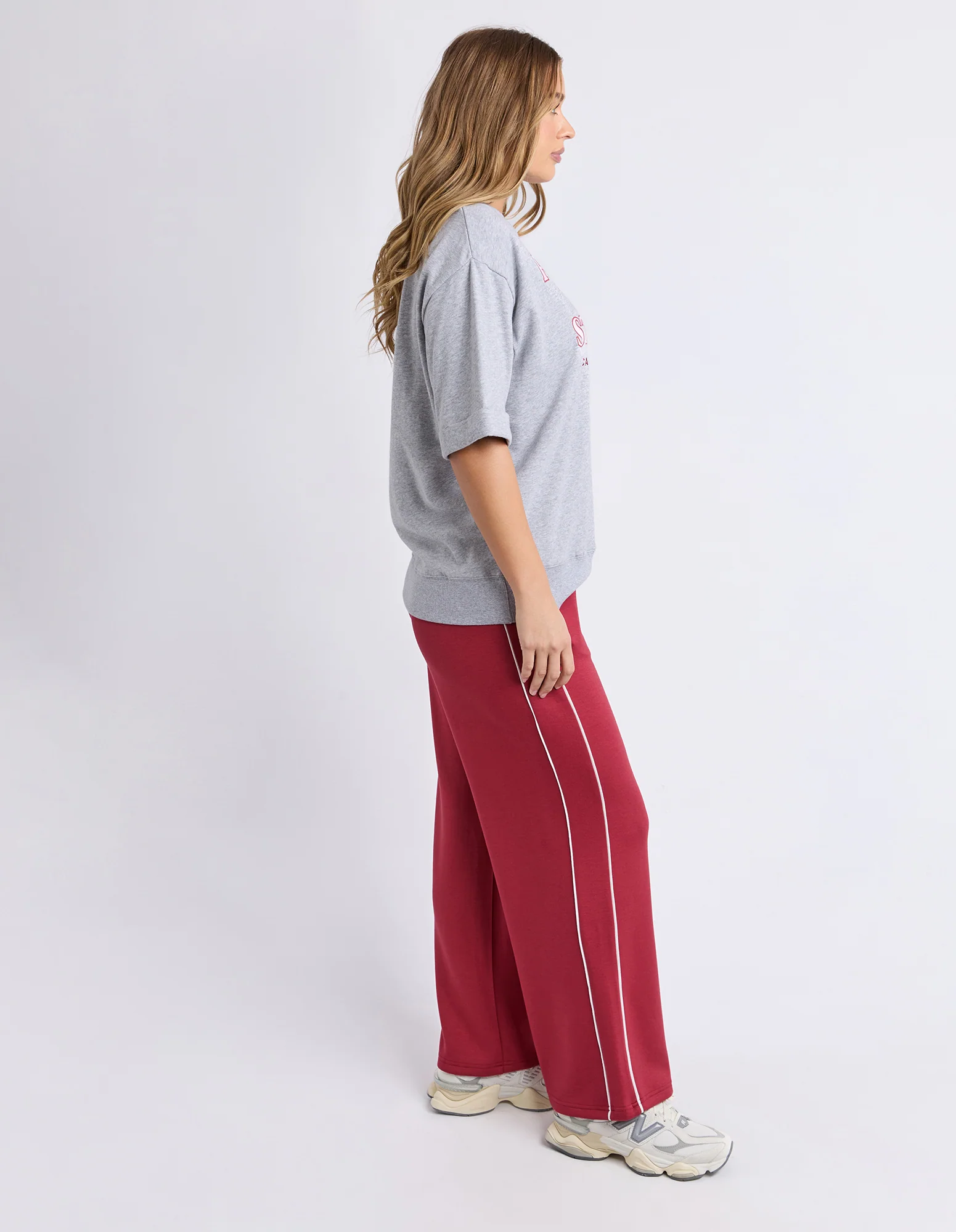Original Short Sleeve Fleece Grey Marle - Image 7