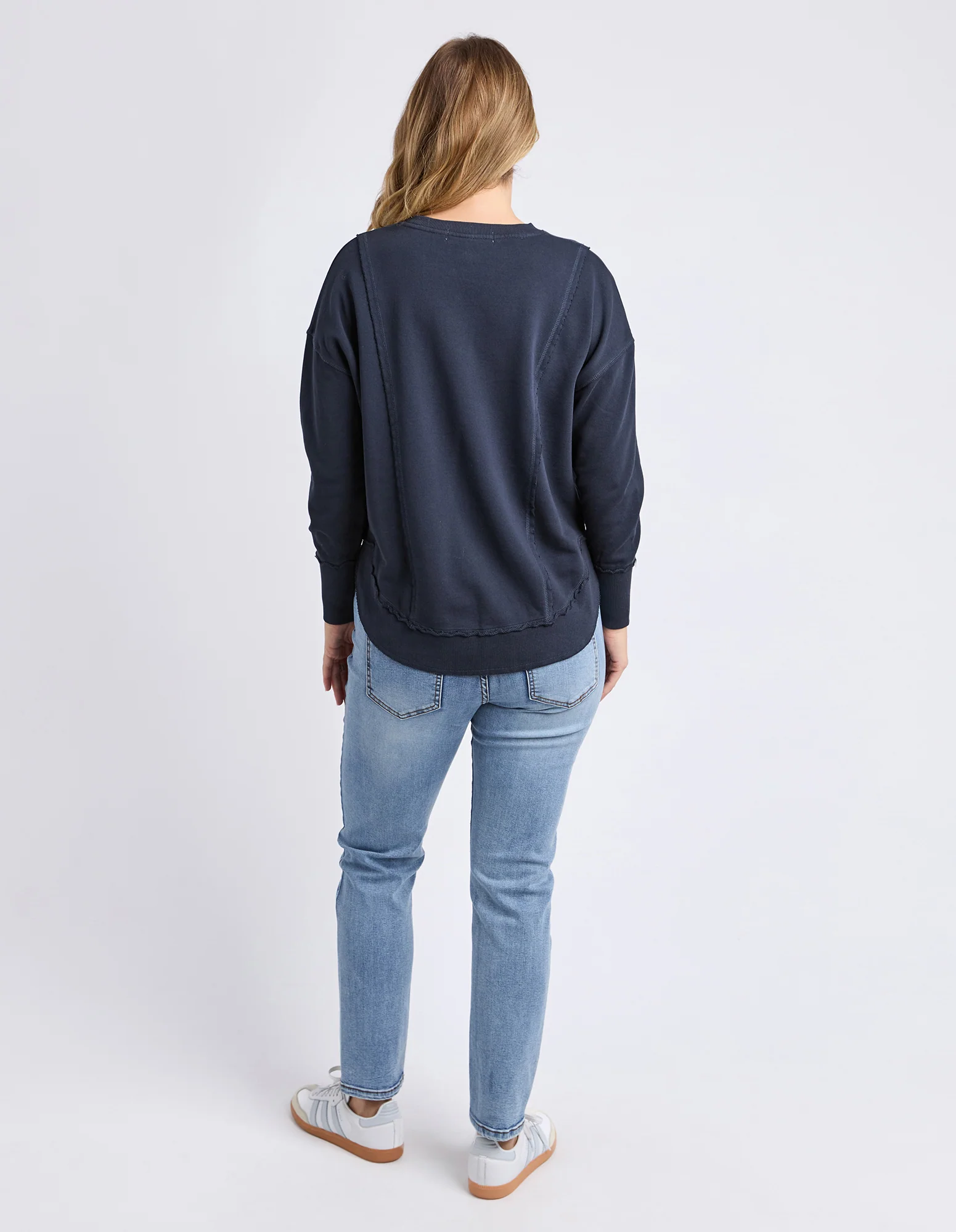 Osborne Relaxed Crew Dark Sapphire - Image 3