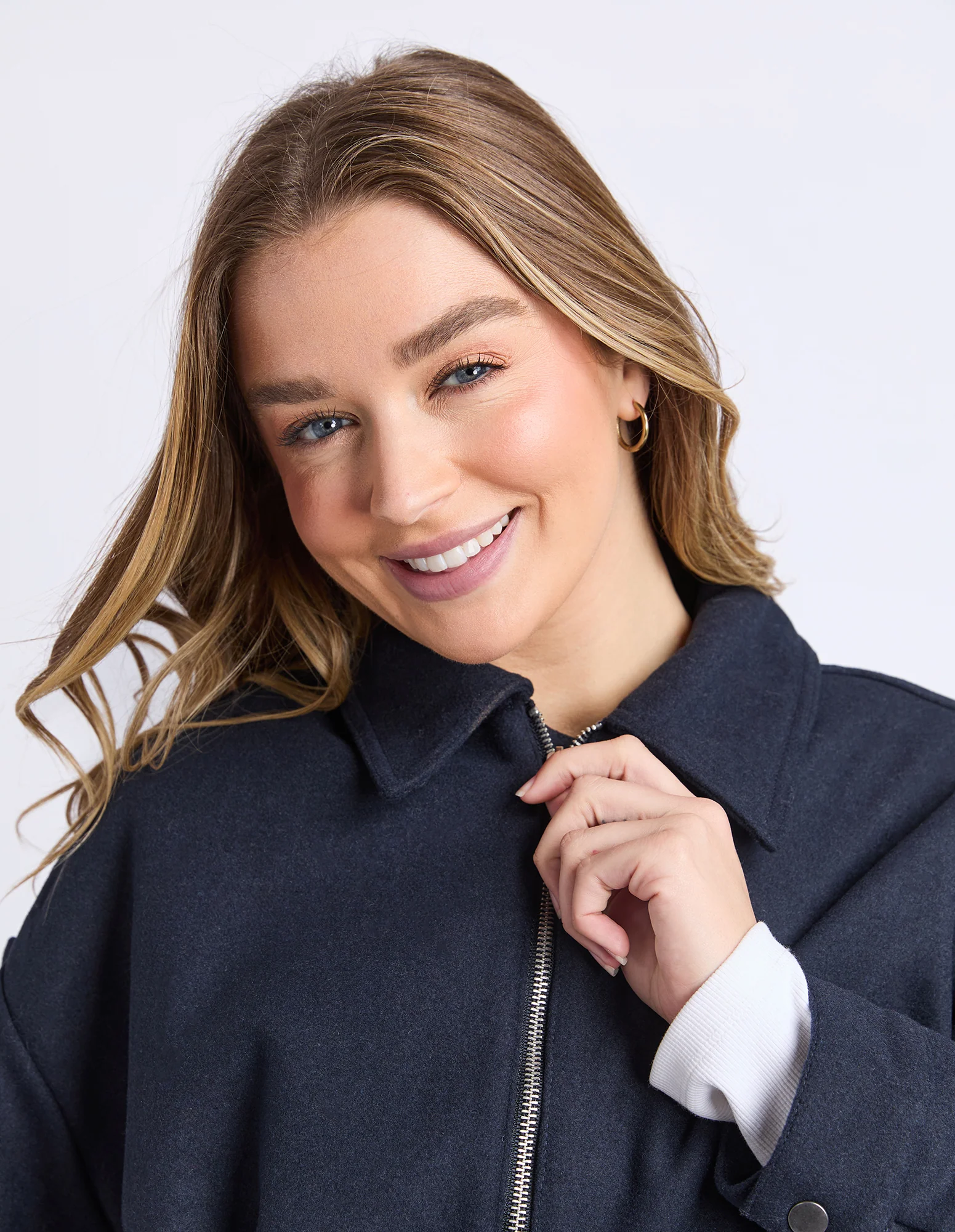 Pippa Jacket Dark Sapphire - Image 6