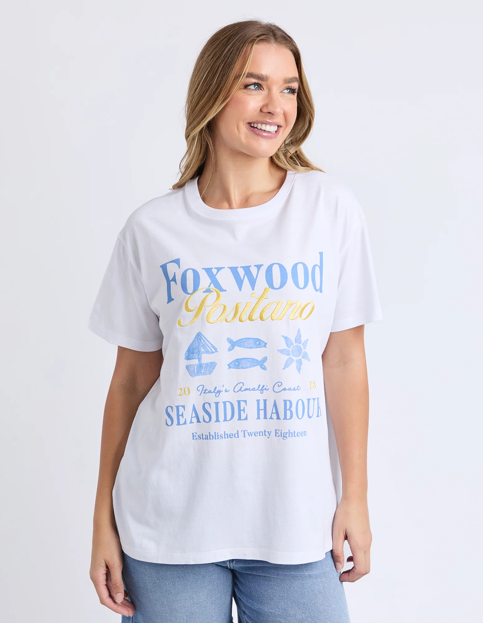 Positano Tee White - Image 2