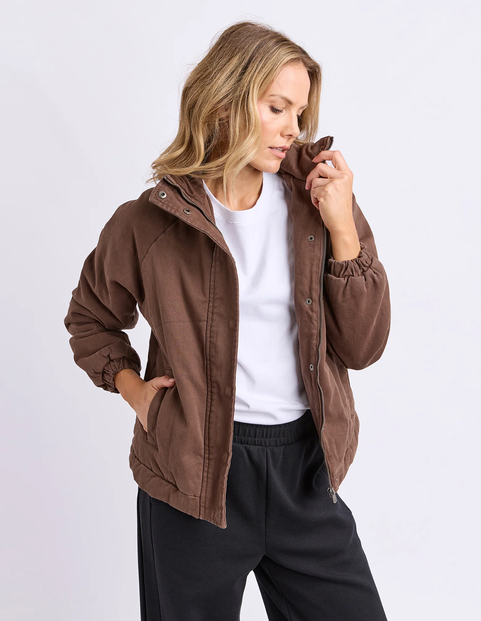 Rosalee Jacket Chocolate - Image 4